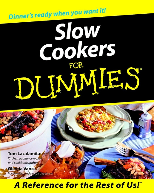 Slow cookers for dummies cover image
