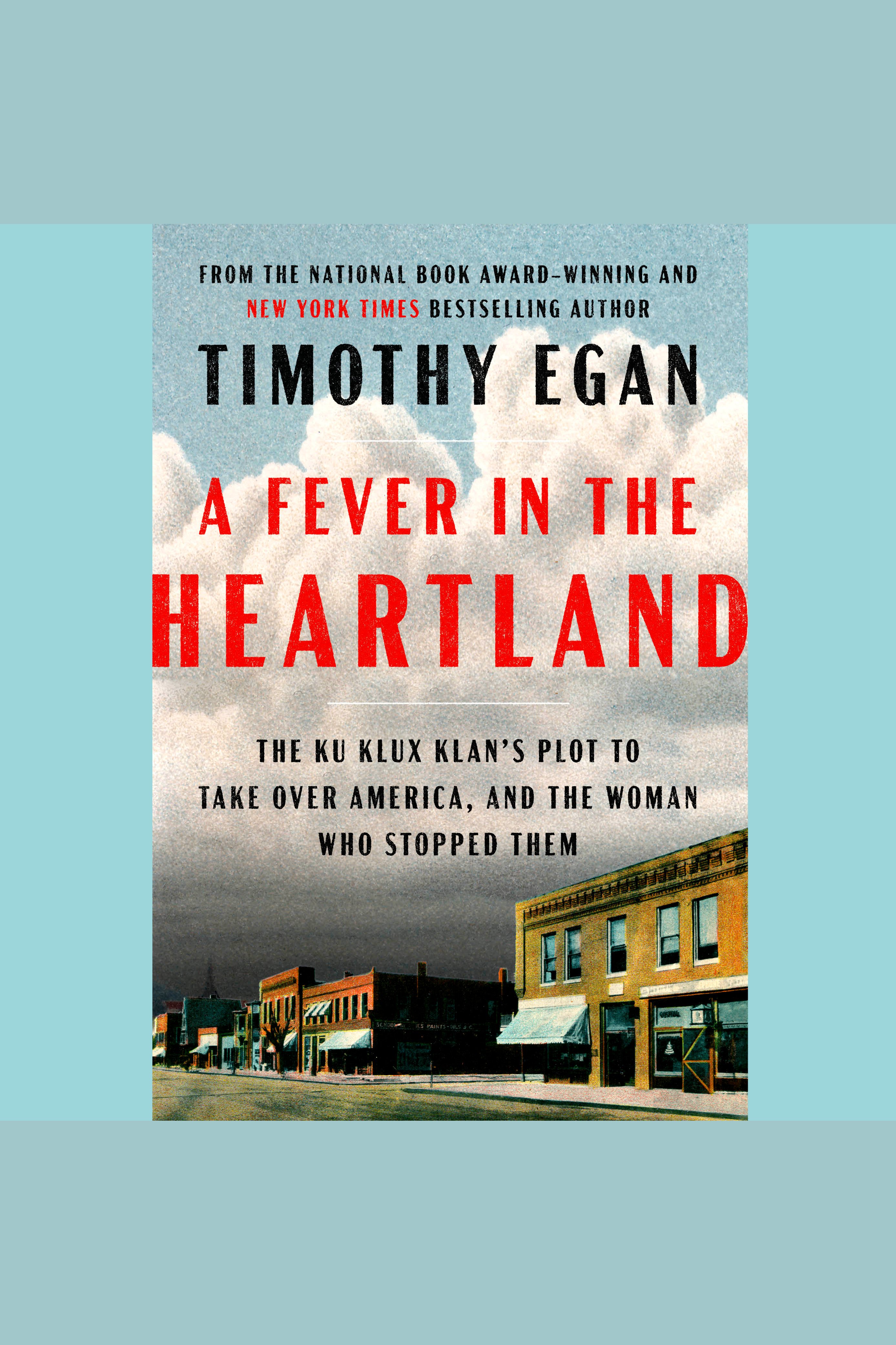 A Fever in the Heartland The Ku Klux Klan's Plot to Take Over America, and the Woman Who Stopped Them cover image