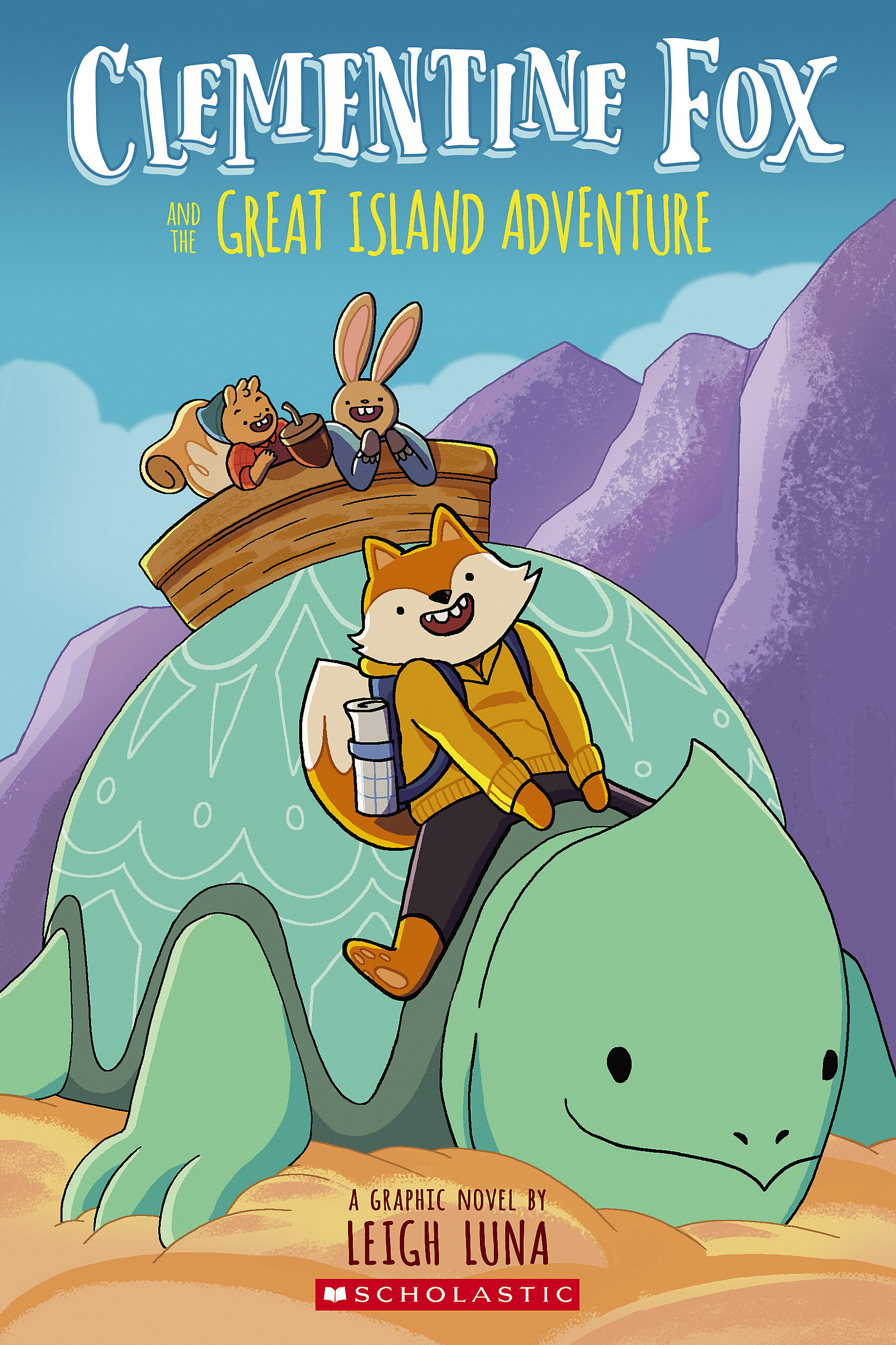 Umschlagbild für Clementine Fox and the Great Island Adventure: A Graphic Novel (Clementine Fox #1) [electronic resource] :