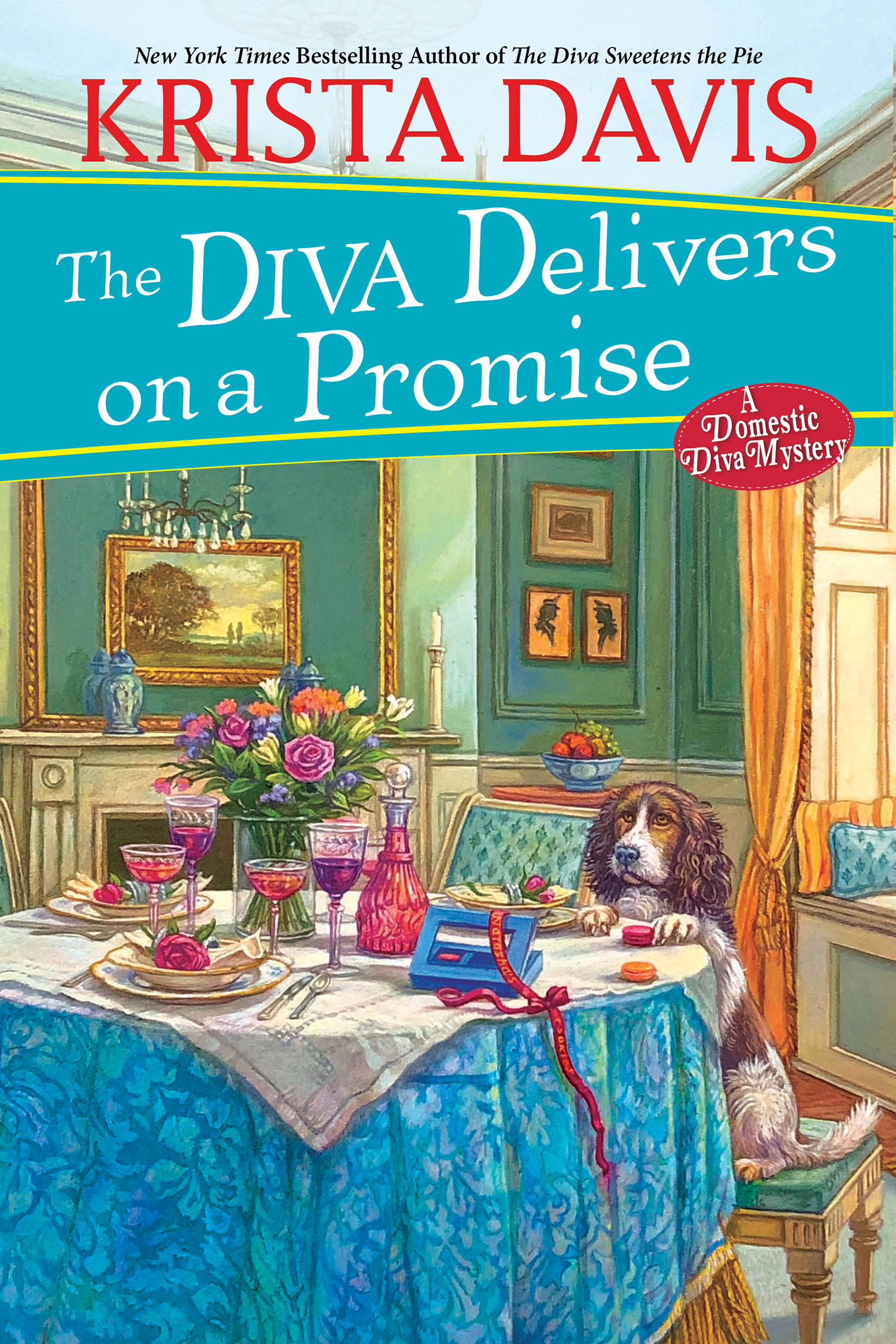 Cover image for The Diva Delivers on a Promise [electronic resource] : A Deliciously Plotted Foodie Cozy Mystery