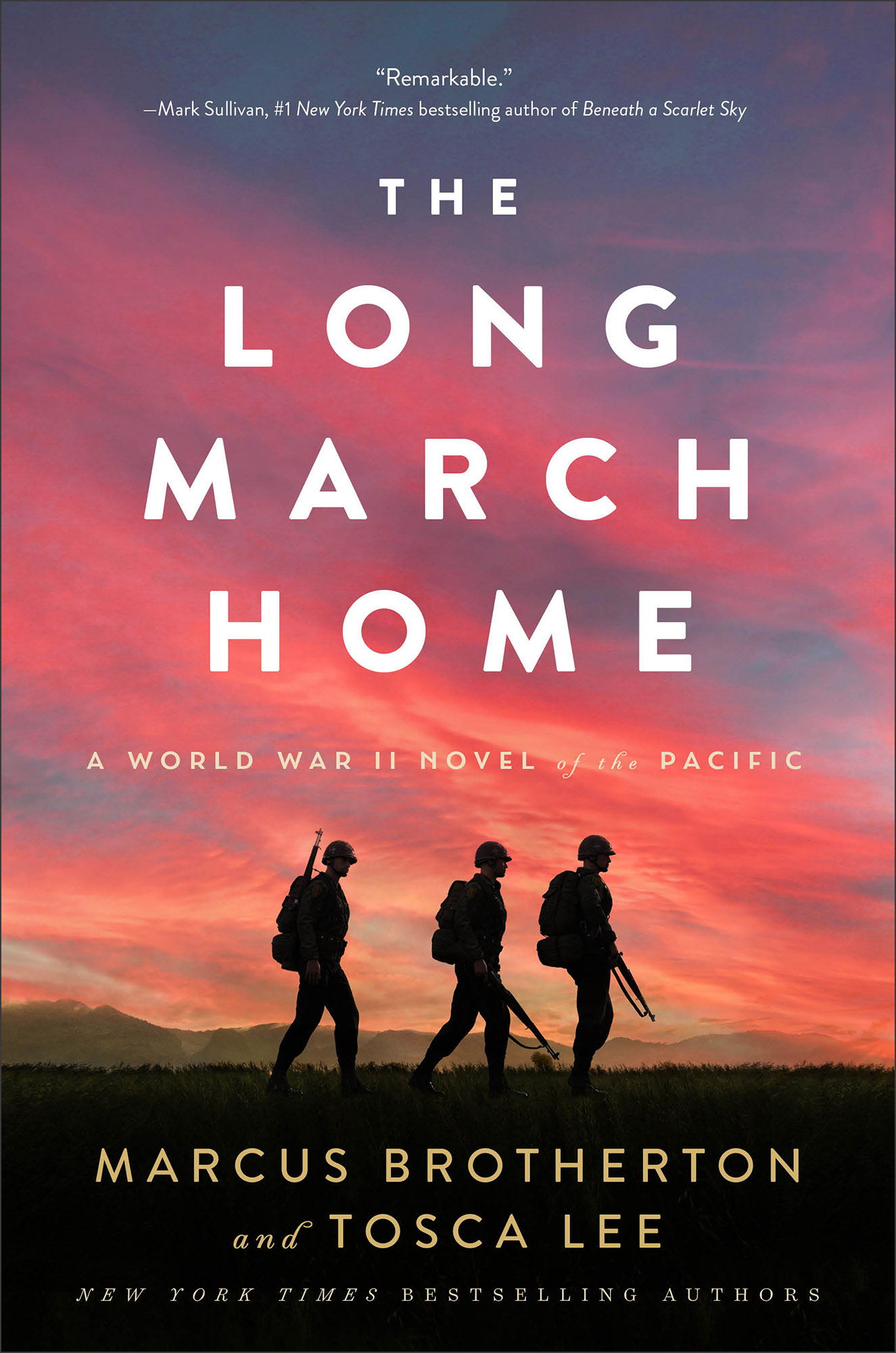 Cover image for The Long March Home [electronic resource] : A World War II Novel of the Pacific