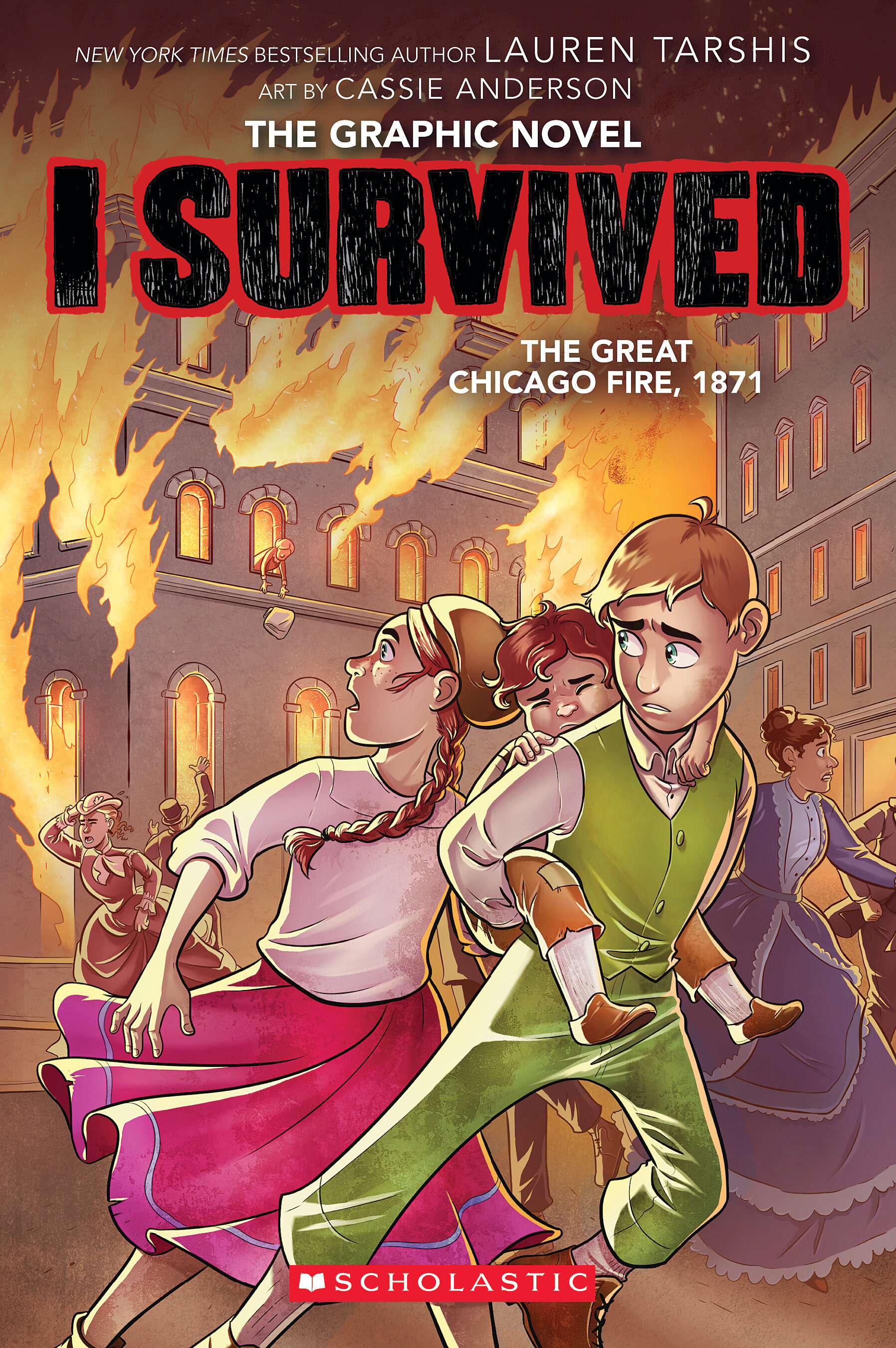 I Survived the Great Chicago Fire, 1871 cover image