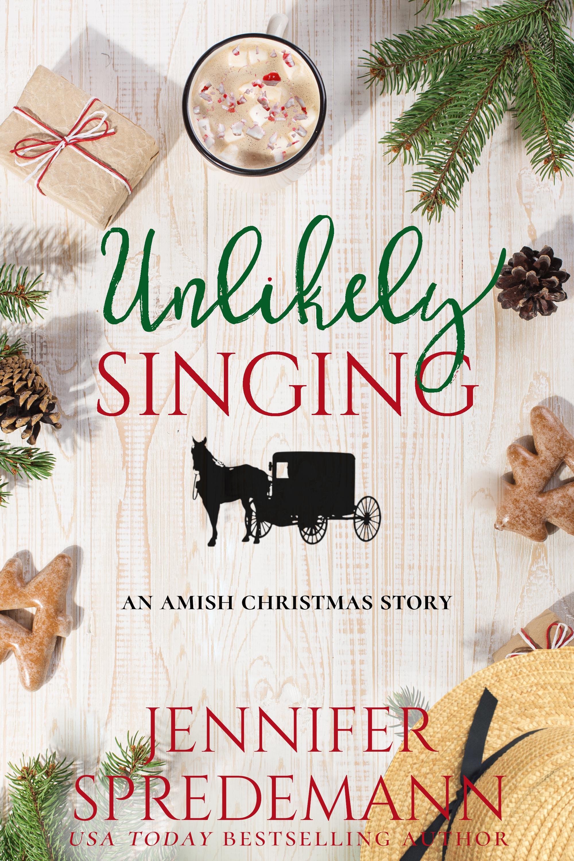 Cover image for Unlikely Singing (An Amish Christmas Story) [electronic resource] :