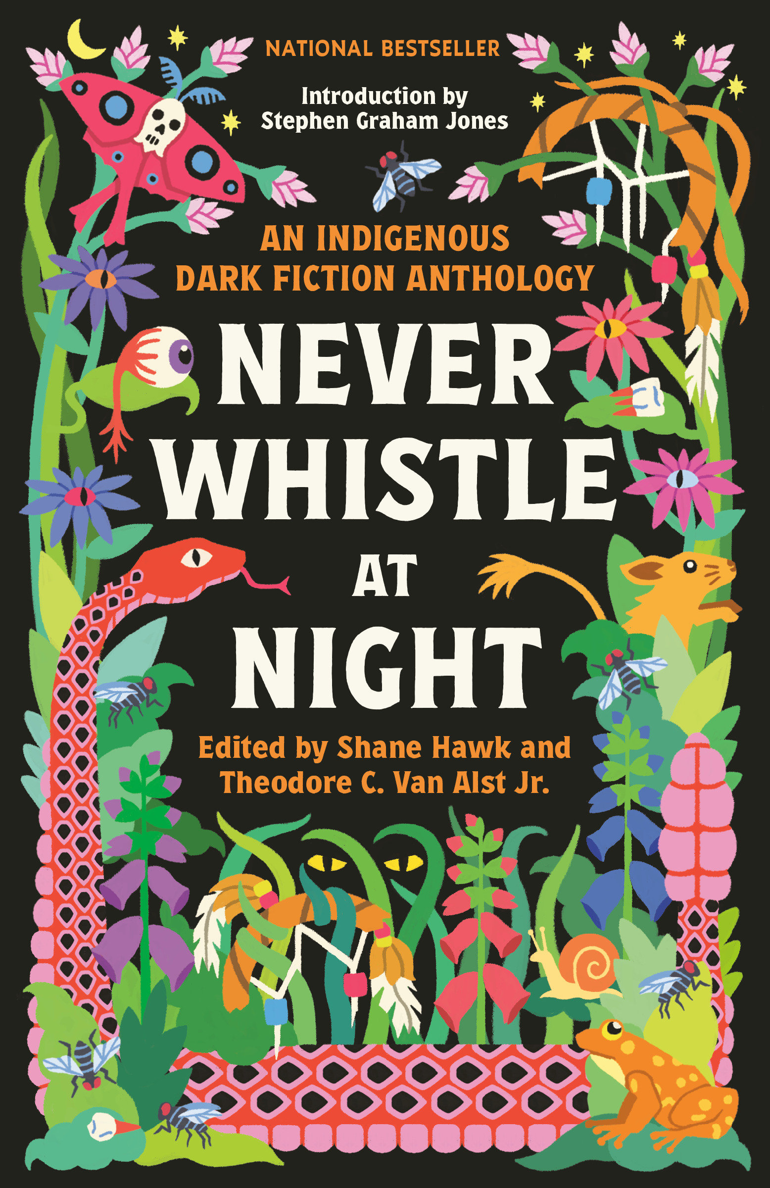 Never Whistle at Night An Indigenous Dark Fiction Anthology cover image