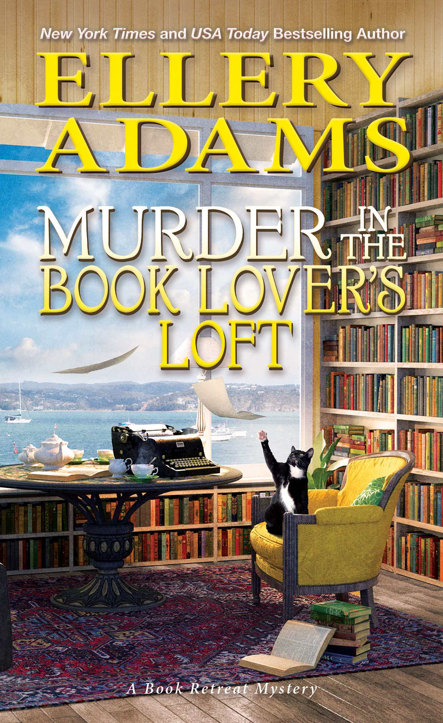 Cover image for Murder in the Book Lover's Loft [electronic resource] :