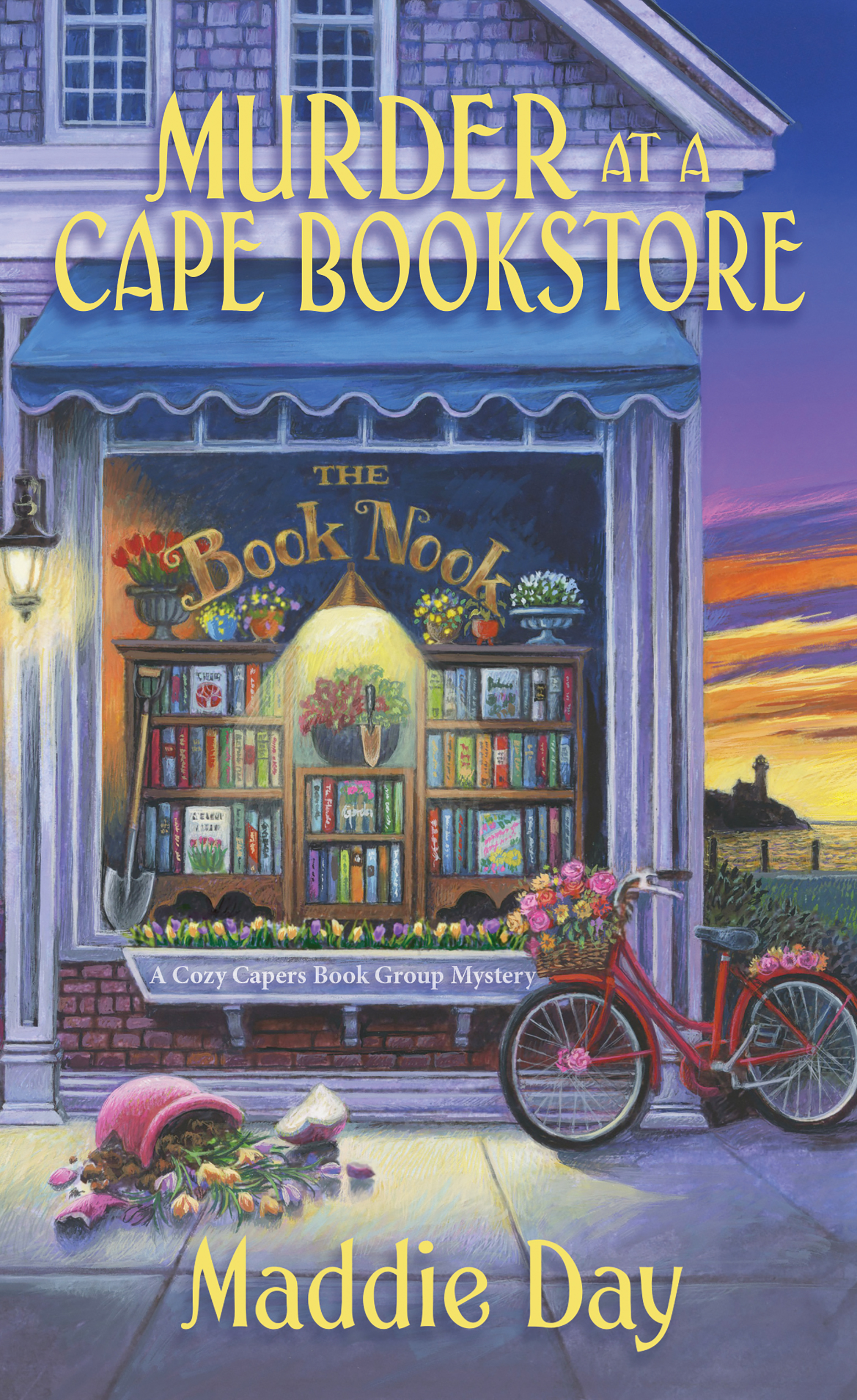 Murder at a Cape Bookstore a Cozy Capers Book Group mystery cover image