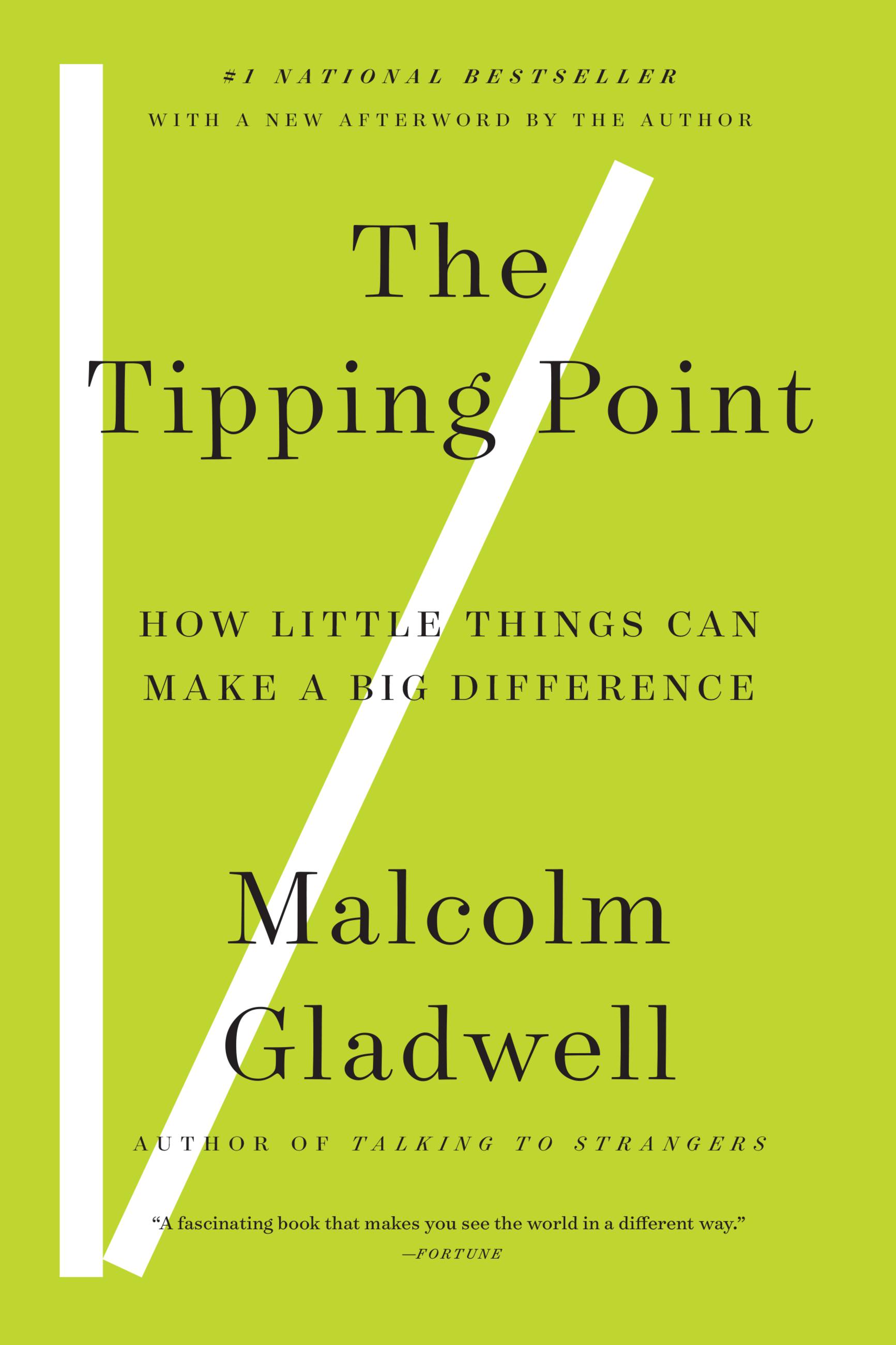 Image de couverture de The Tipping Point [electronic resource] : How Little Things Can Make a Big Difference