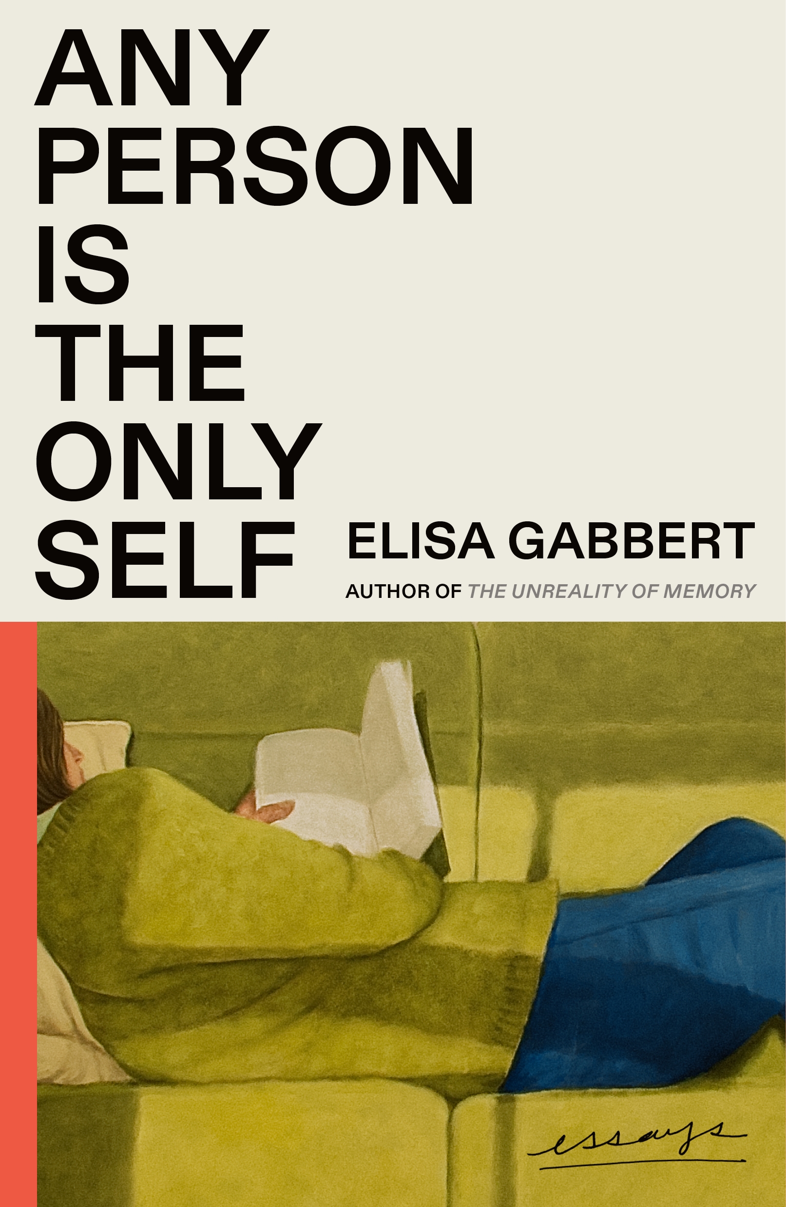 Any Person Is the Only Self Essays cover image