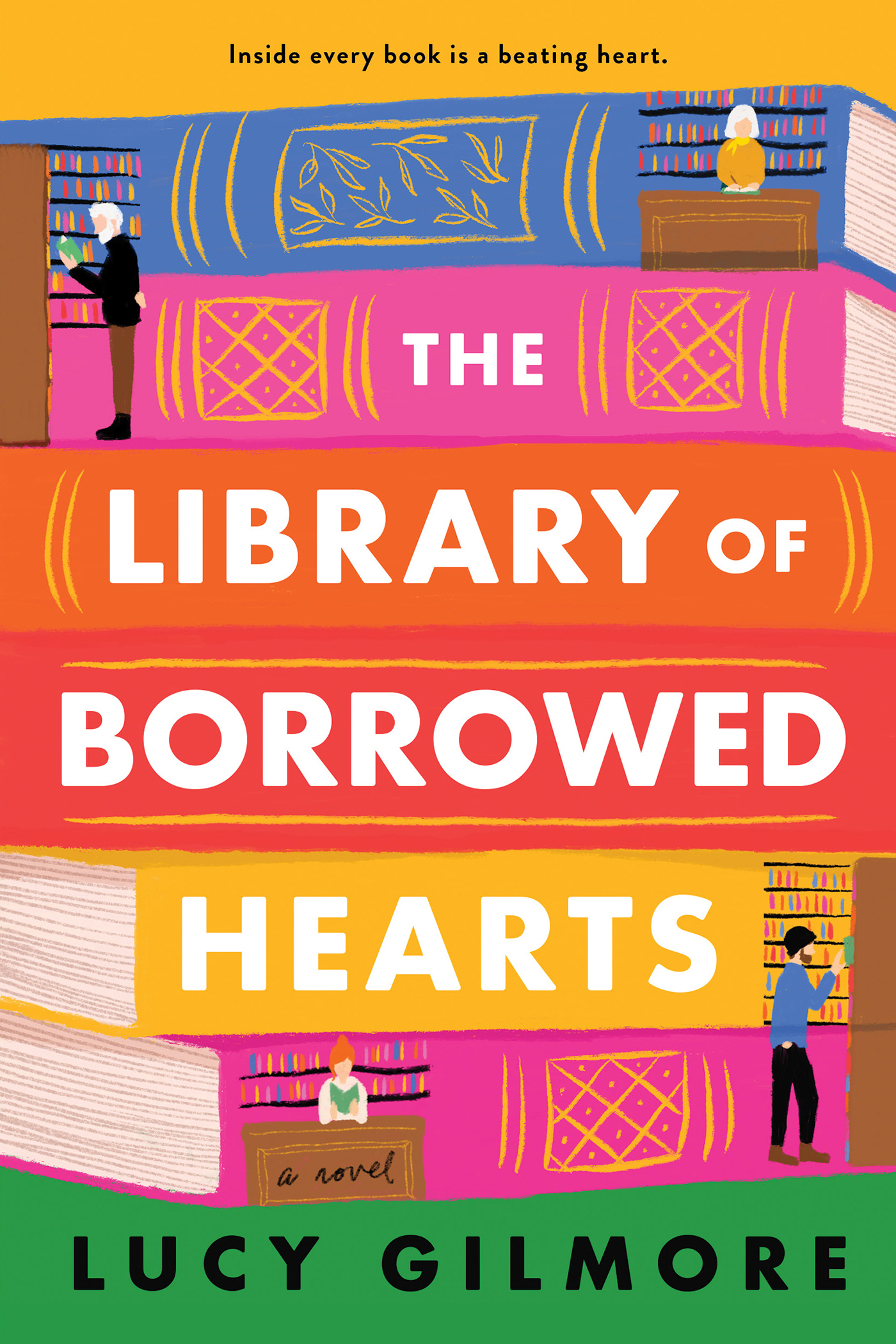cover of The Library of Borrowed Hearts by Lucy Gilmore