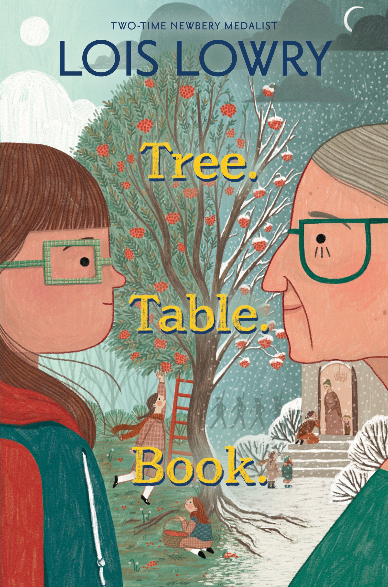 Tree. Table. Book cover image