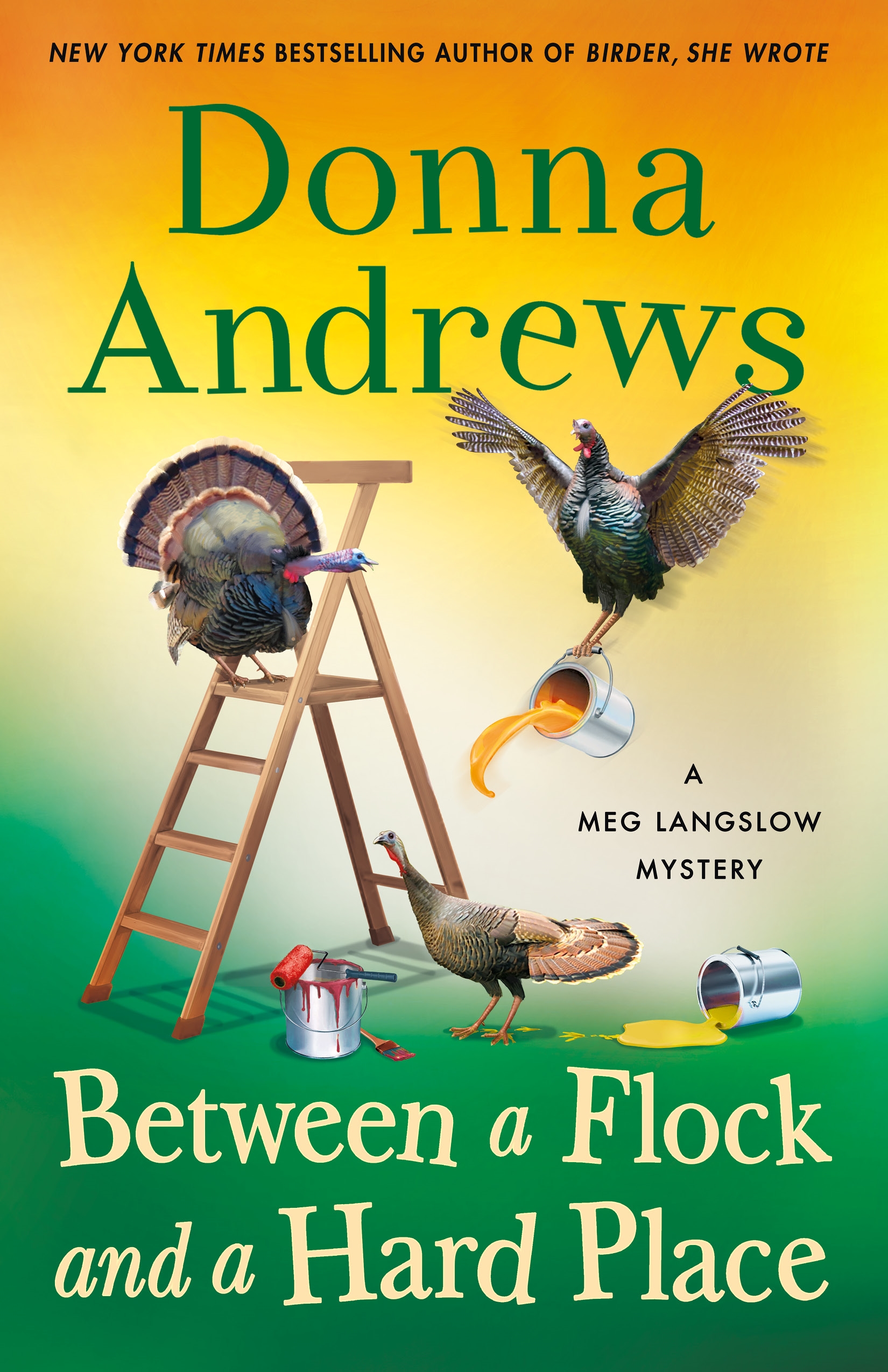 Umschlagbild für Between a Flock and a Hard Place [electronic resource] : A Meg Langslow Mystery