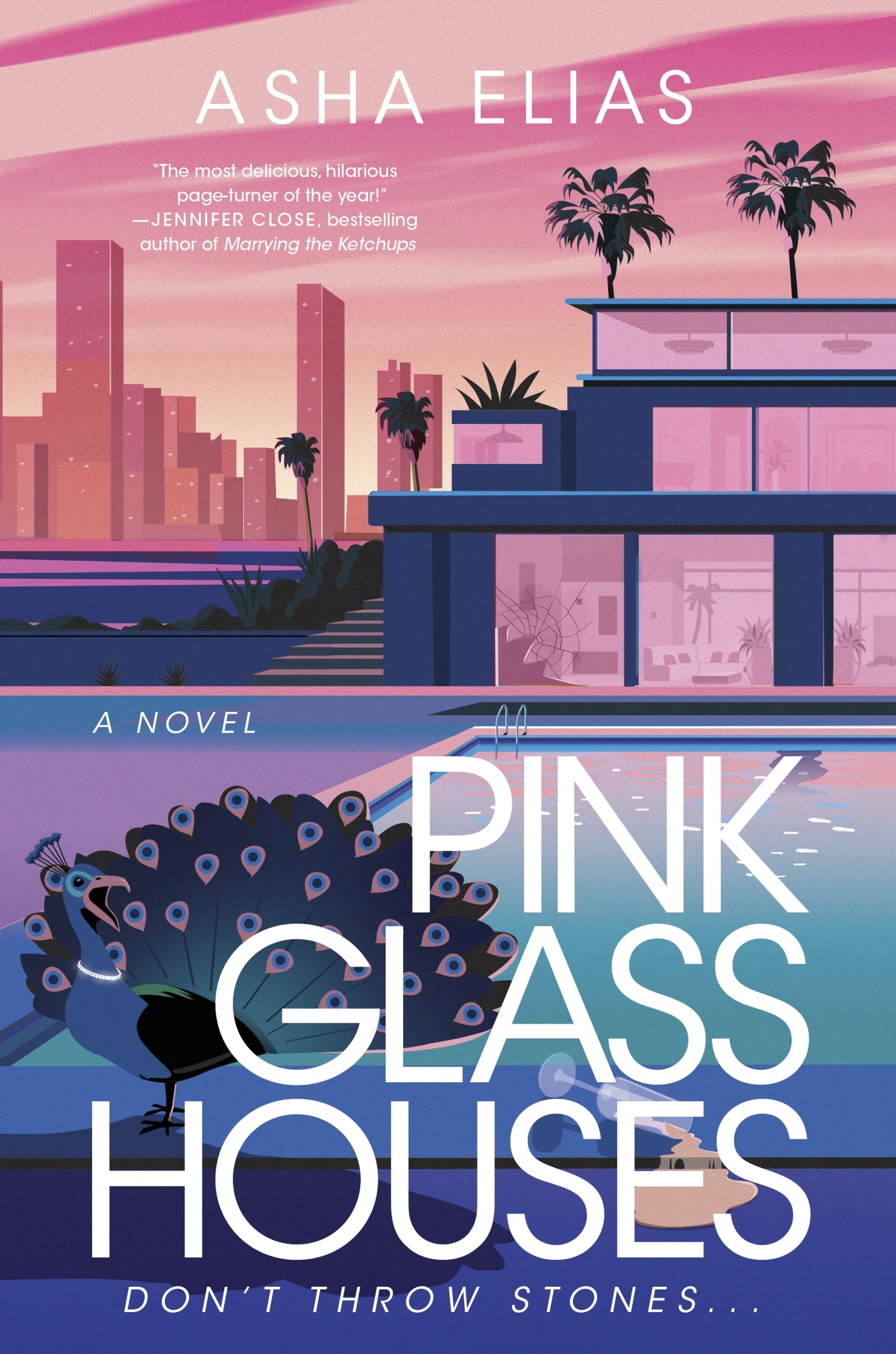 Cover image for Pink Glass Houses [electronic resource] : A Novel