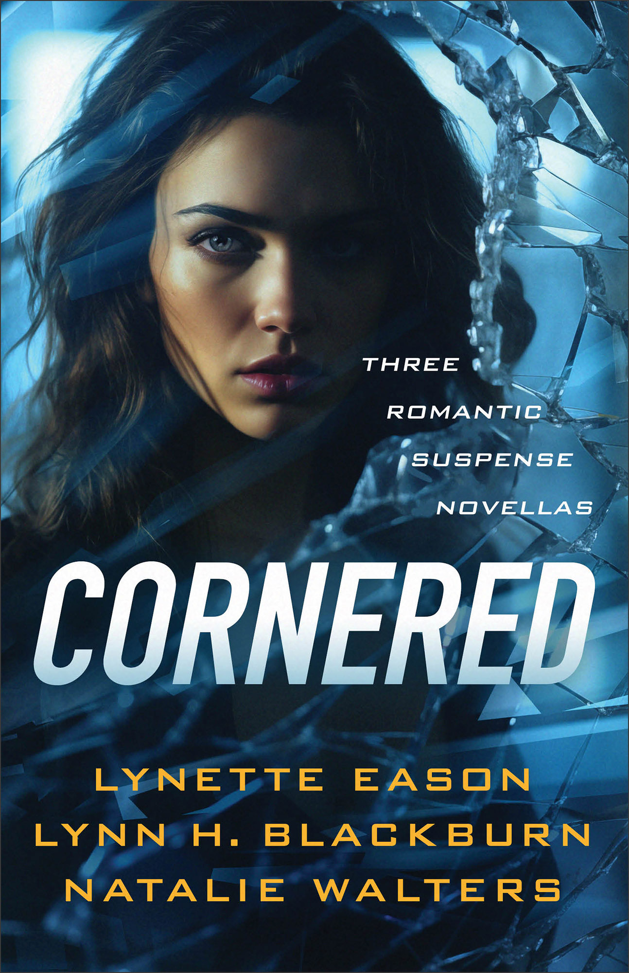 Umschlagbild für Cornered [electronic resource] : Three Romantic Suspense Novellas