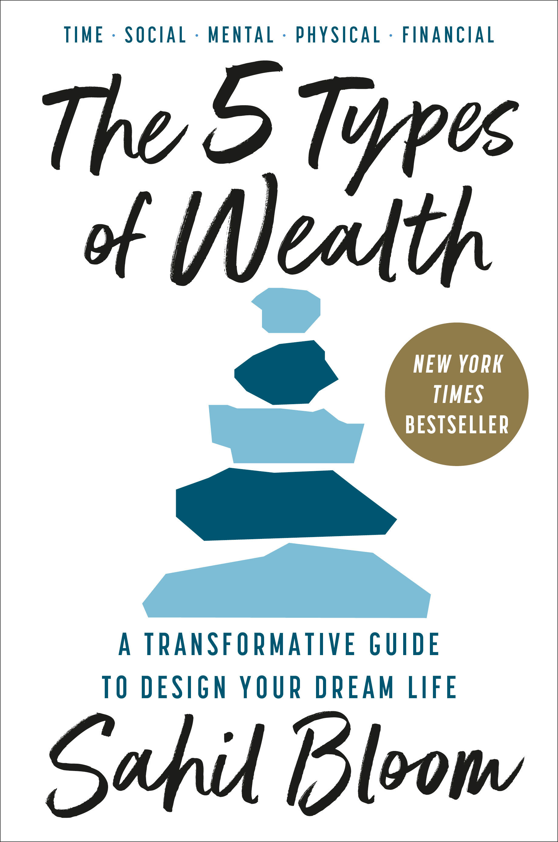 The 5 Types of Wealth A Transformative Guide to Design Your Dream Life cover image