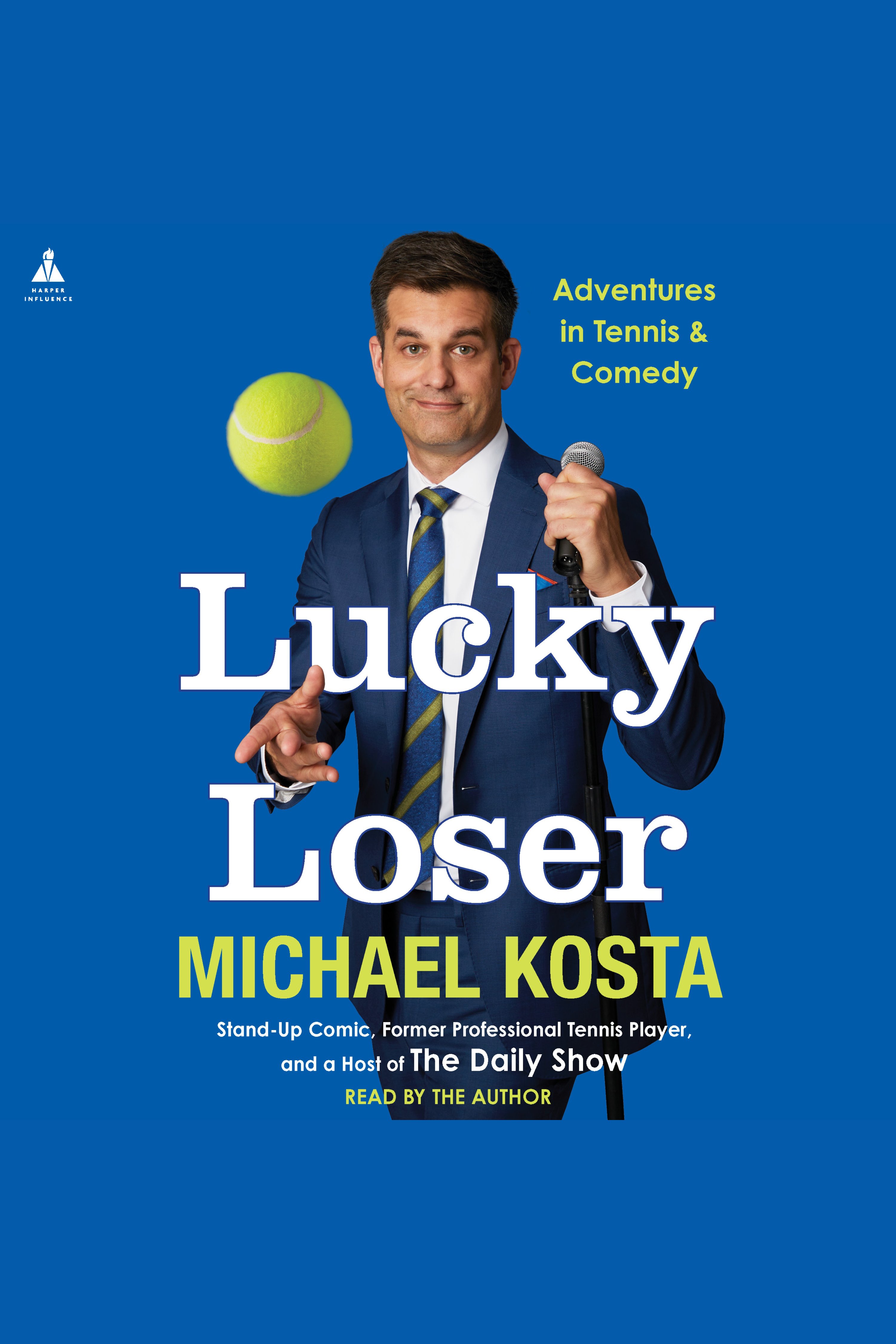 Lucky Loser Adventures in Tennis and Comedy cover image
