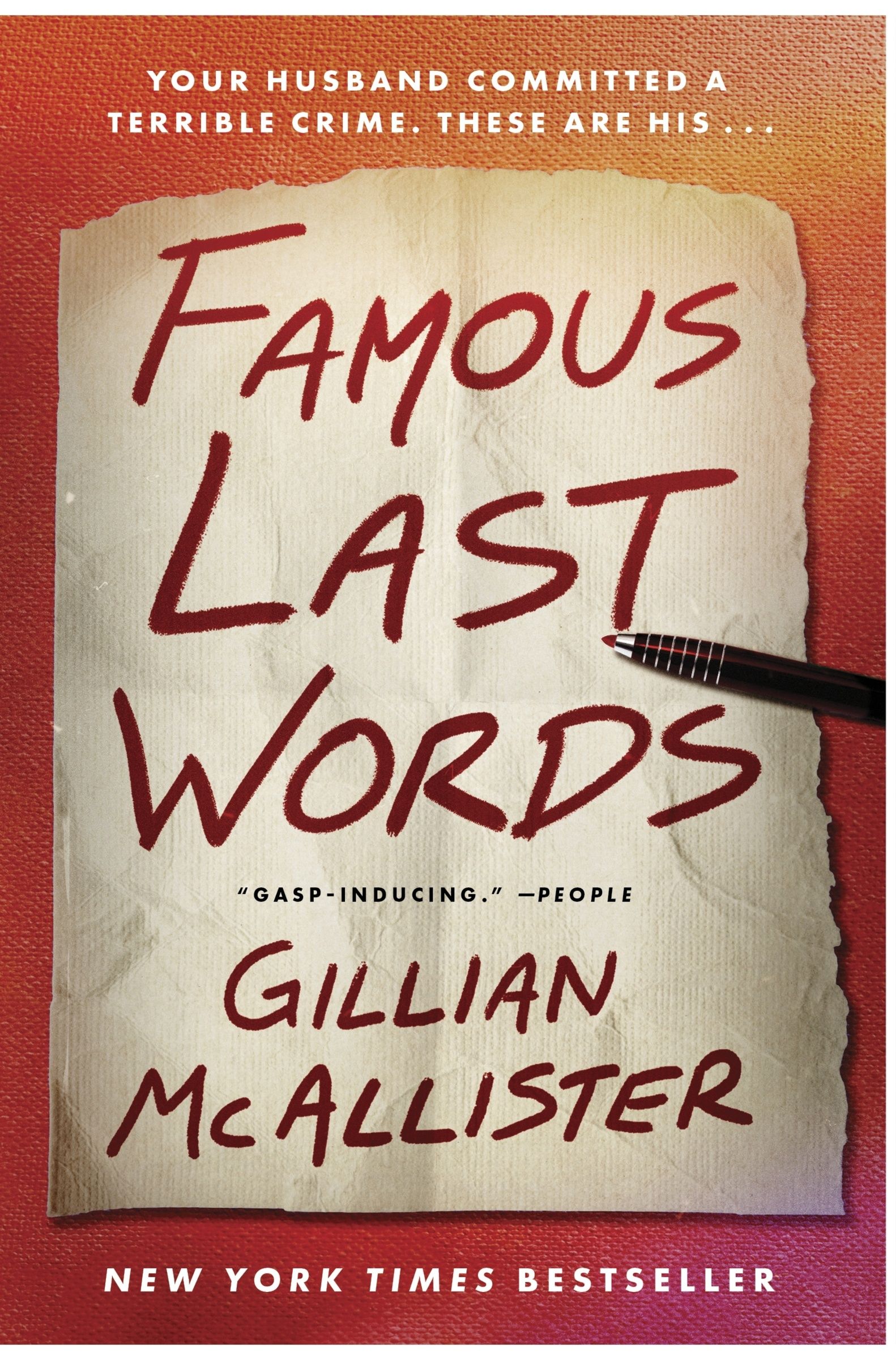 Famous Last Words cover