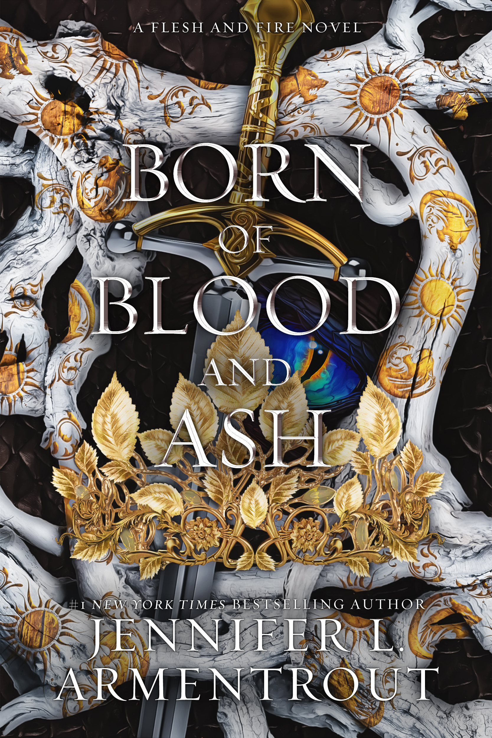 Umschlagbild für Born of Blood and Ash [electronic resource] : A Flesh and Fire Novel