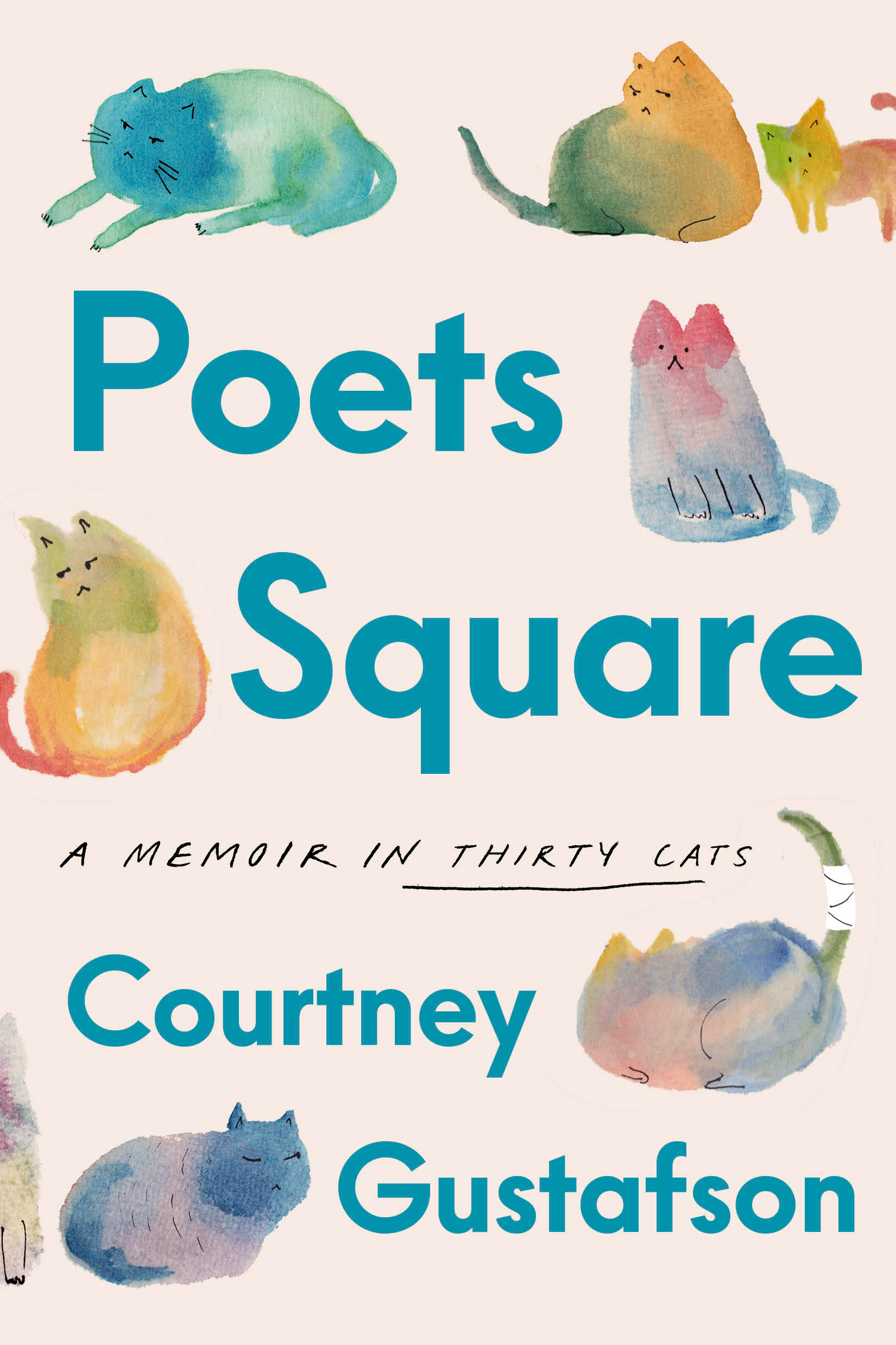 Umschlagbild für Poets Square [electronic resource] : A Memoir in Thirty Cats