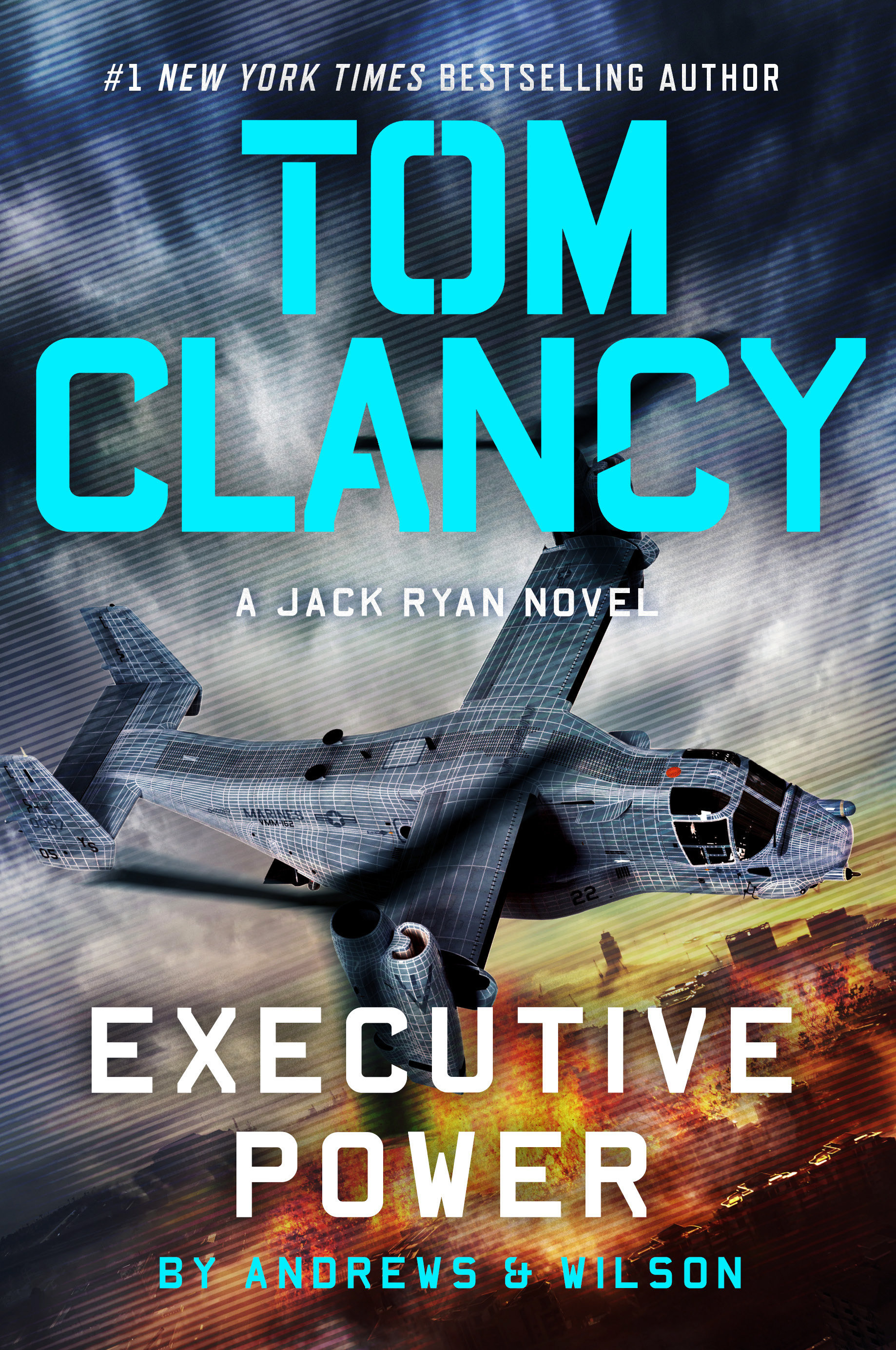 Tom Clancy executive power cover image