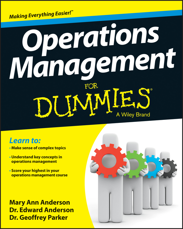 Operations Management For Dummies cover image