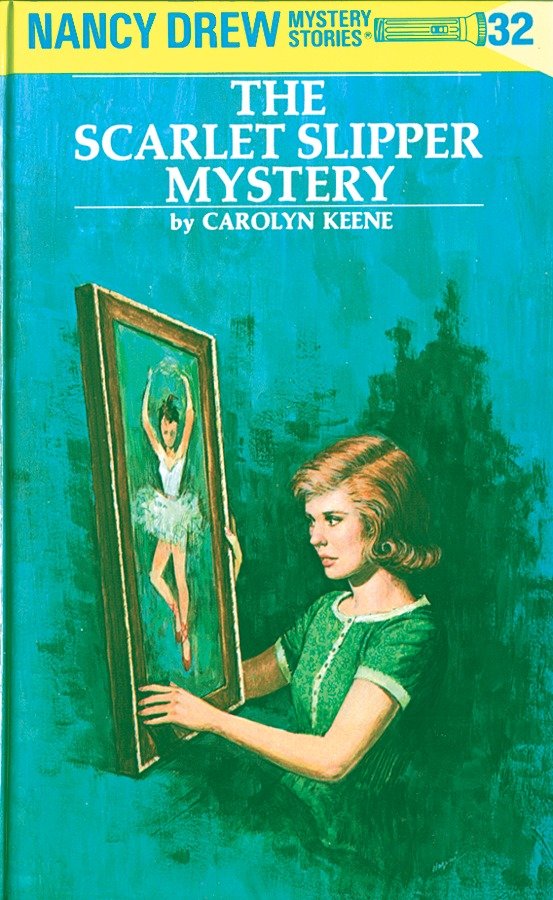 Nancy Drew 32: The Scarlet Slipper Mystery cover