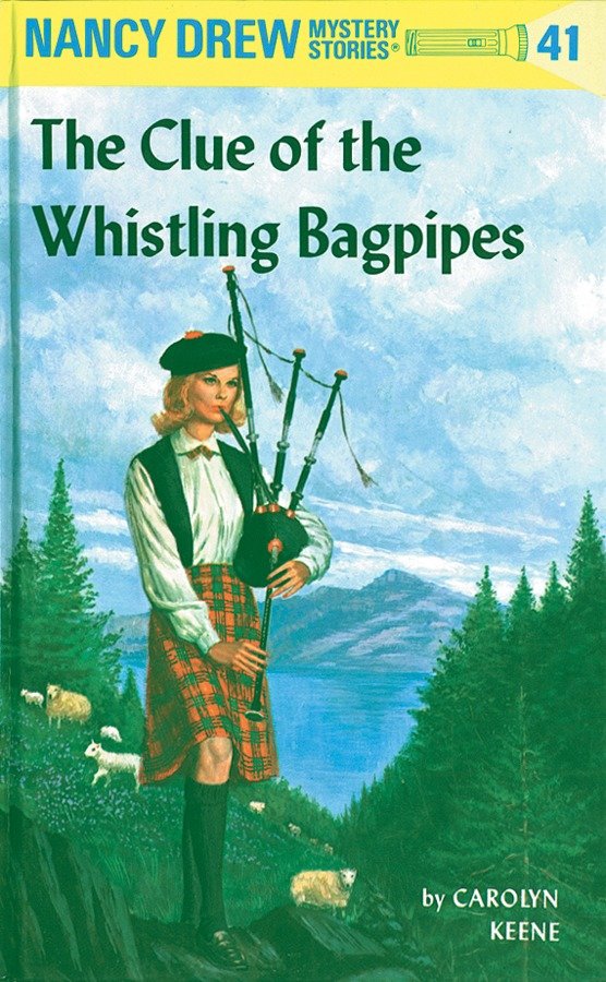 Nancy Drew 41: The Clue of the Whistling Bagpipes cover