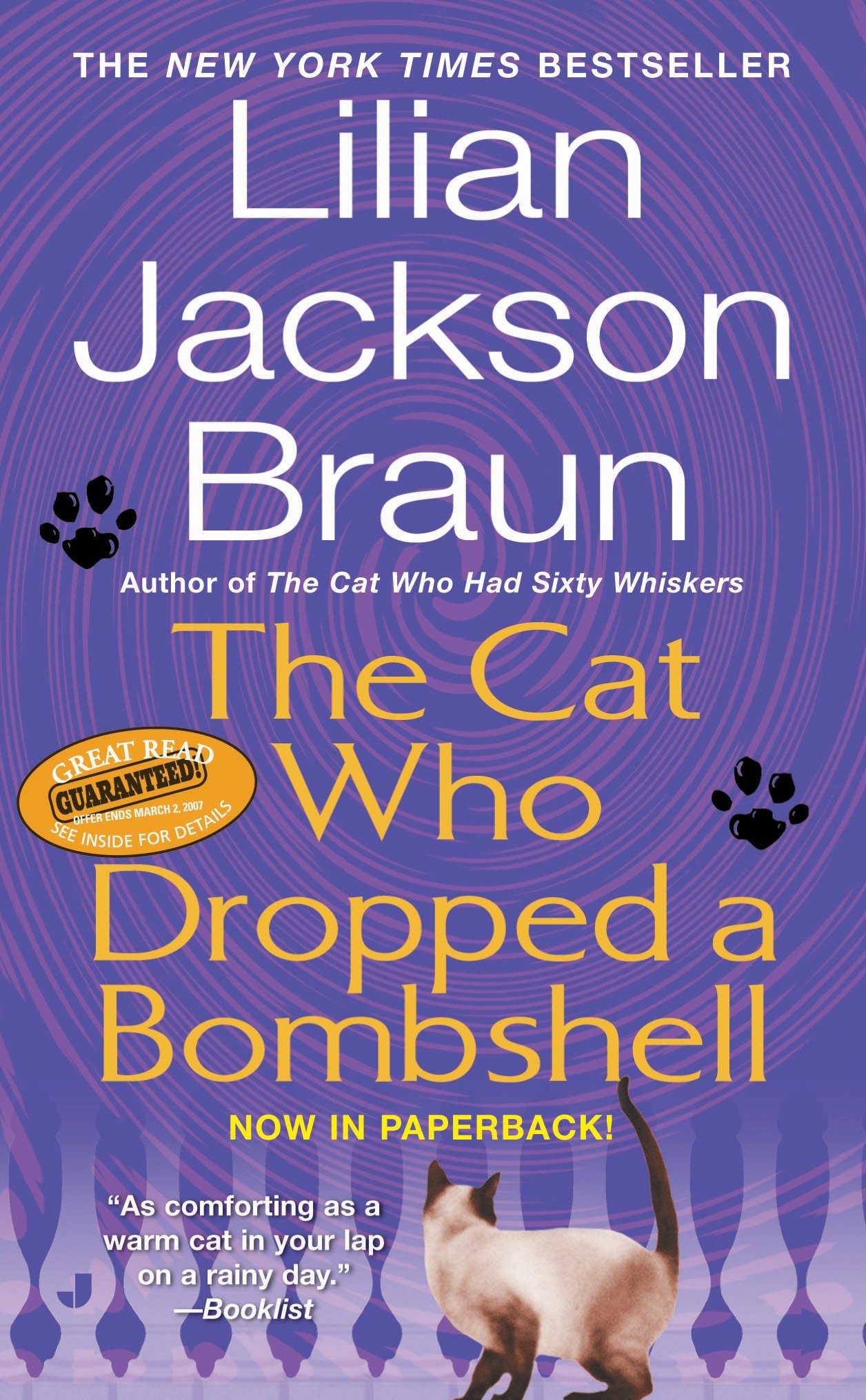 Imagen de portada para The Cat Who Dropped a Bombshell [electronic resource] :
