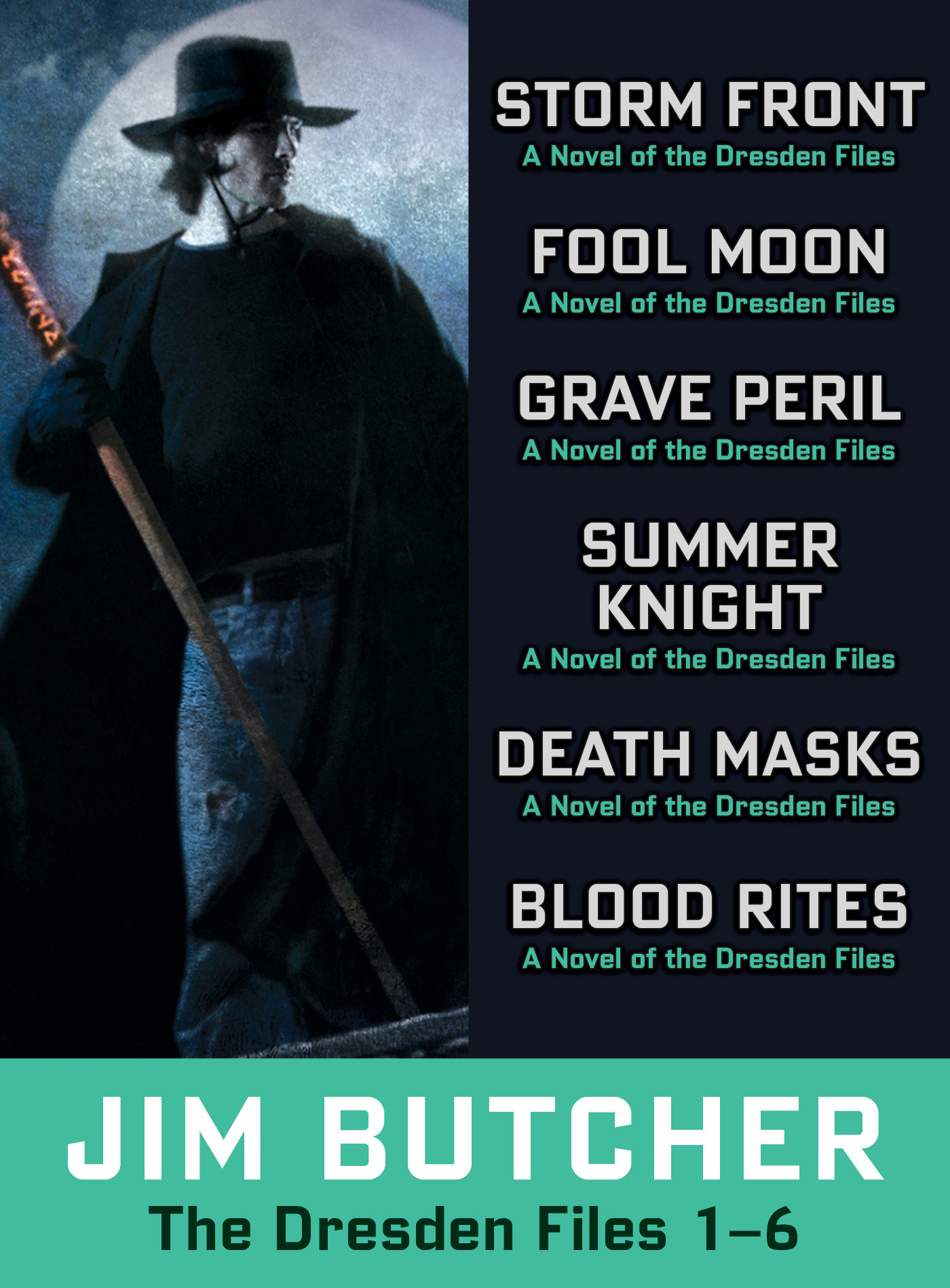The Dresden Files collection 1-6 cover image