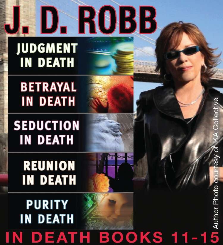 J.D. Robb  The death collection books 11-15 cover image