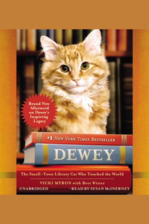 Dewey the small-town library cat who touched the world cover image
