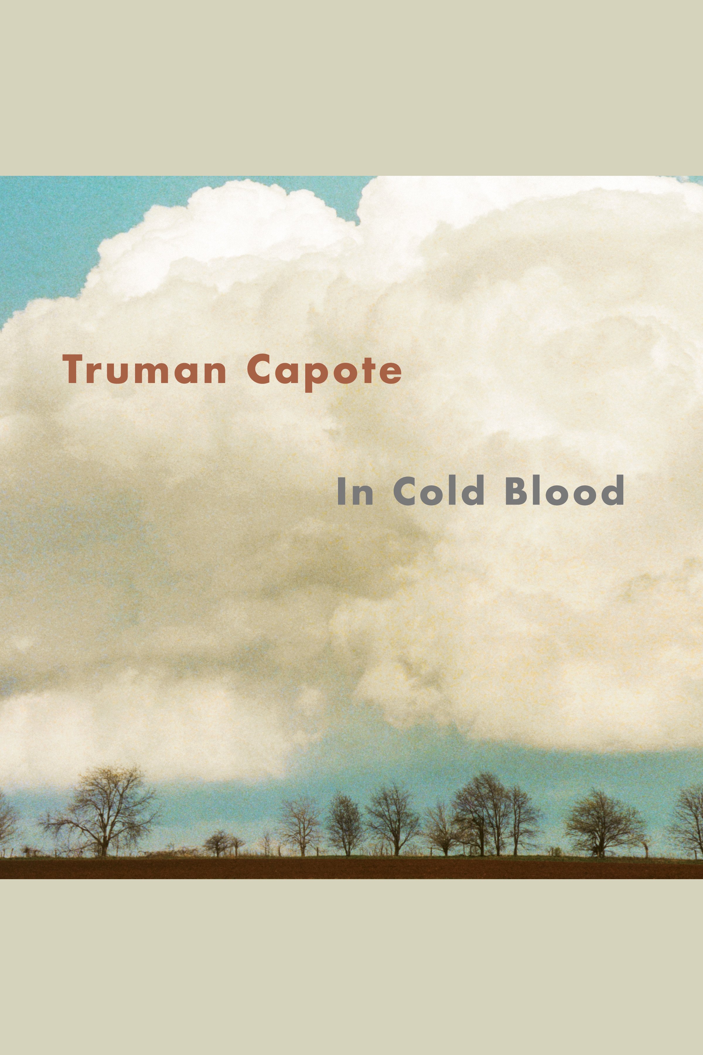 Image de couverture de In Cold Blood [electronic resource] :