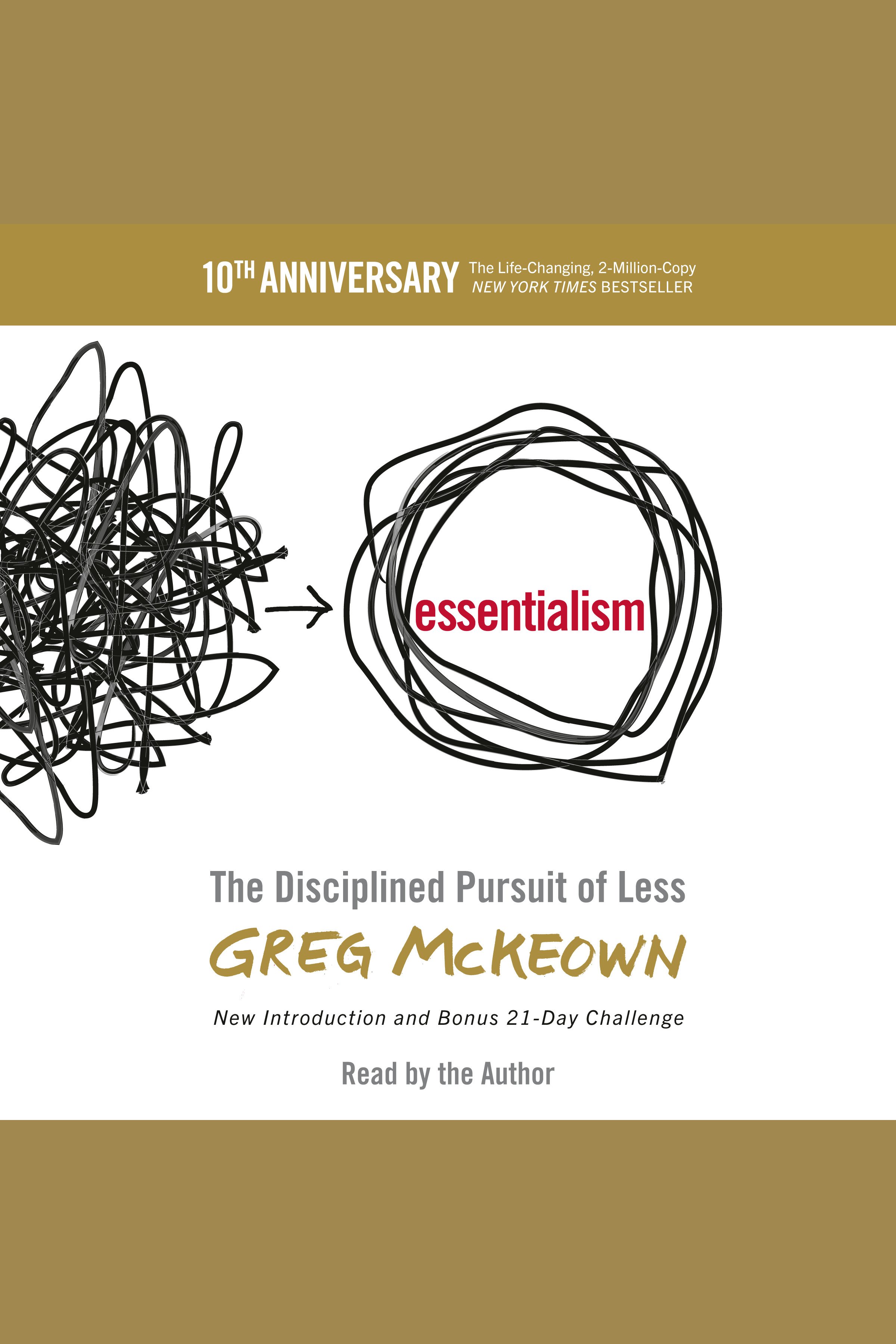 Cover image for Essentialism [electronic resource] : The Disciplined Pursuit of Less