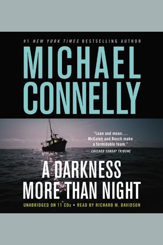 Image de couverture de A Darkness More Than Night [electronic resource] :