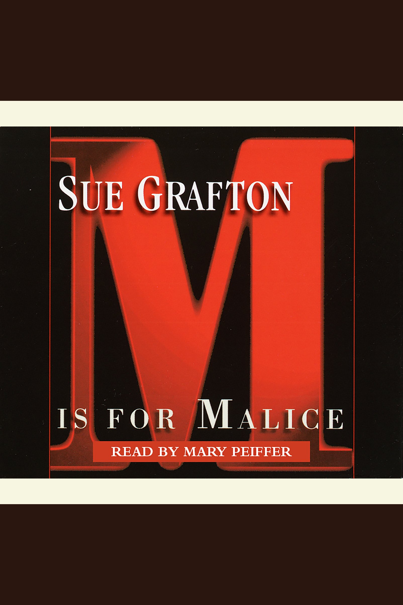 Umschlagbild für M Is For Malice [electronic resource] :