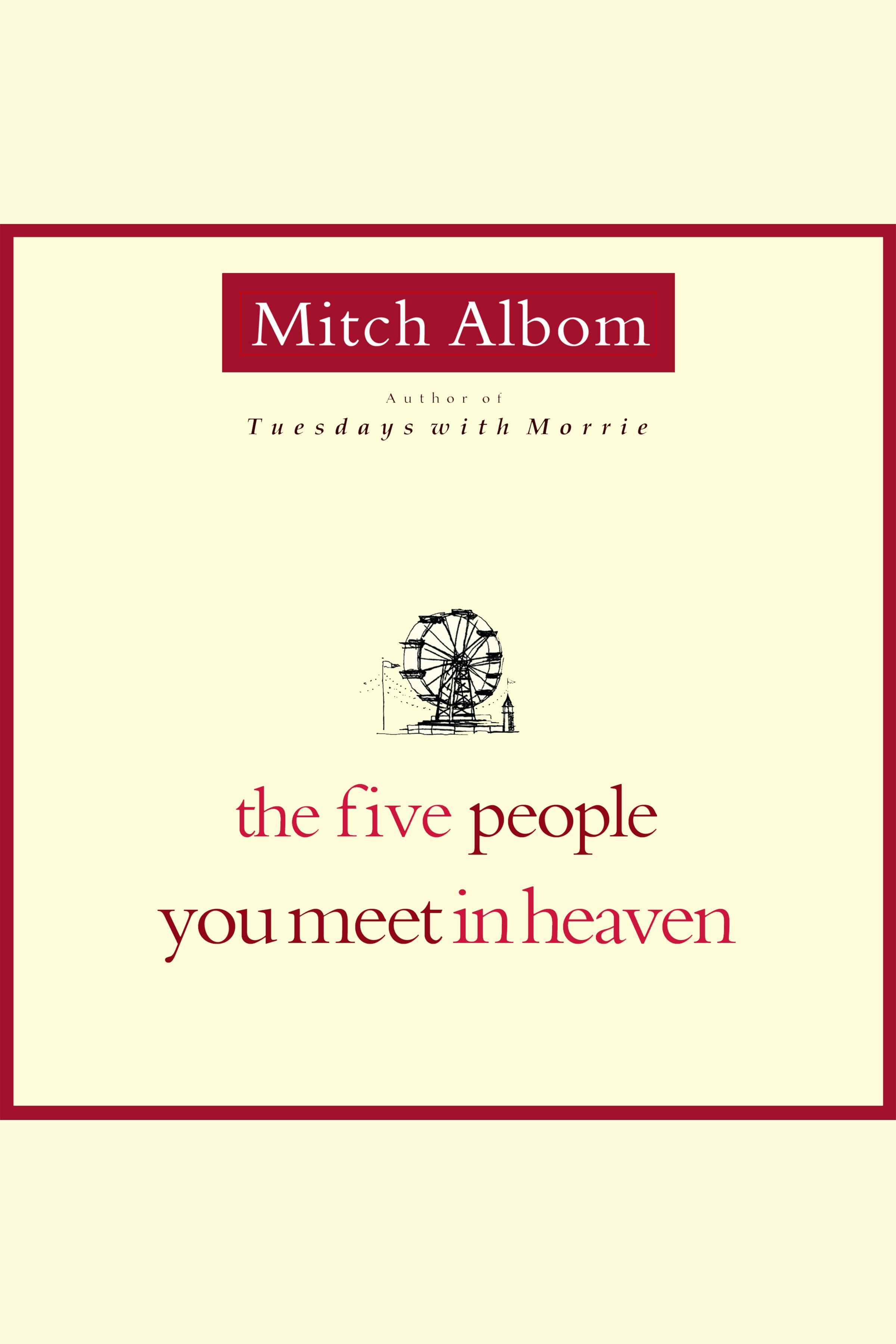 The five people you meet in heaven cover image