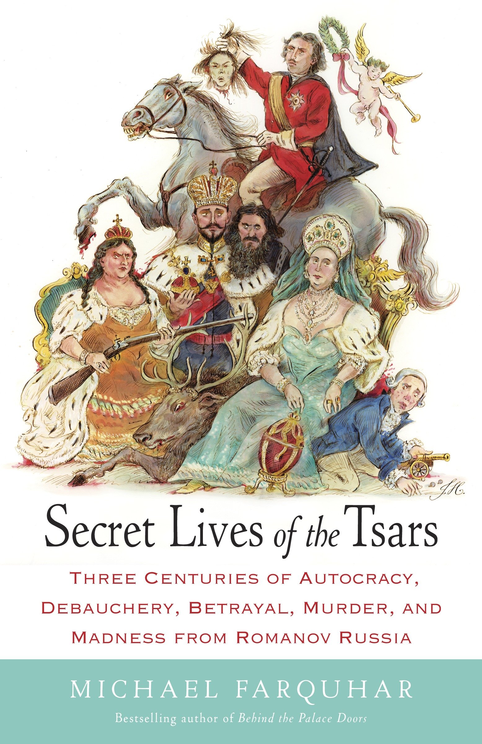 Cover image for Secret Lives of the Tsars [electronic resource] : Three Centuries of Autocracy, Debauchery, Betrayal, Murder, and Madness from Romanov Russia