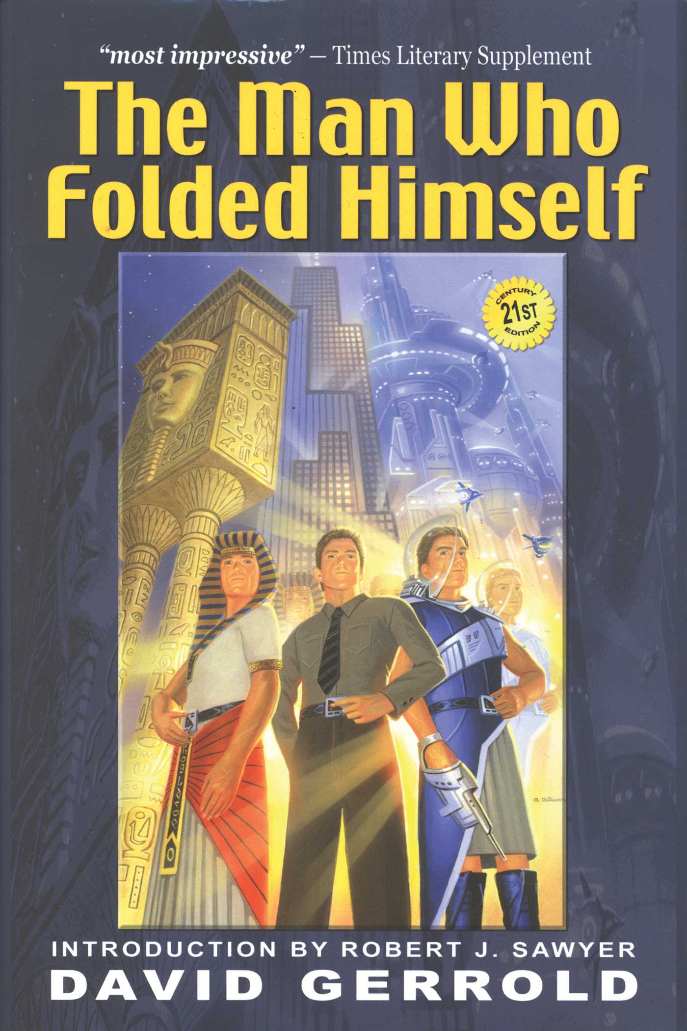 The Man Who Folded Himself cover image