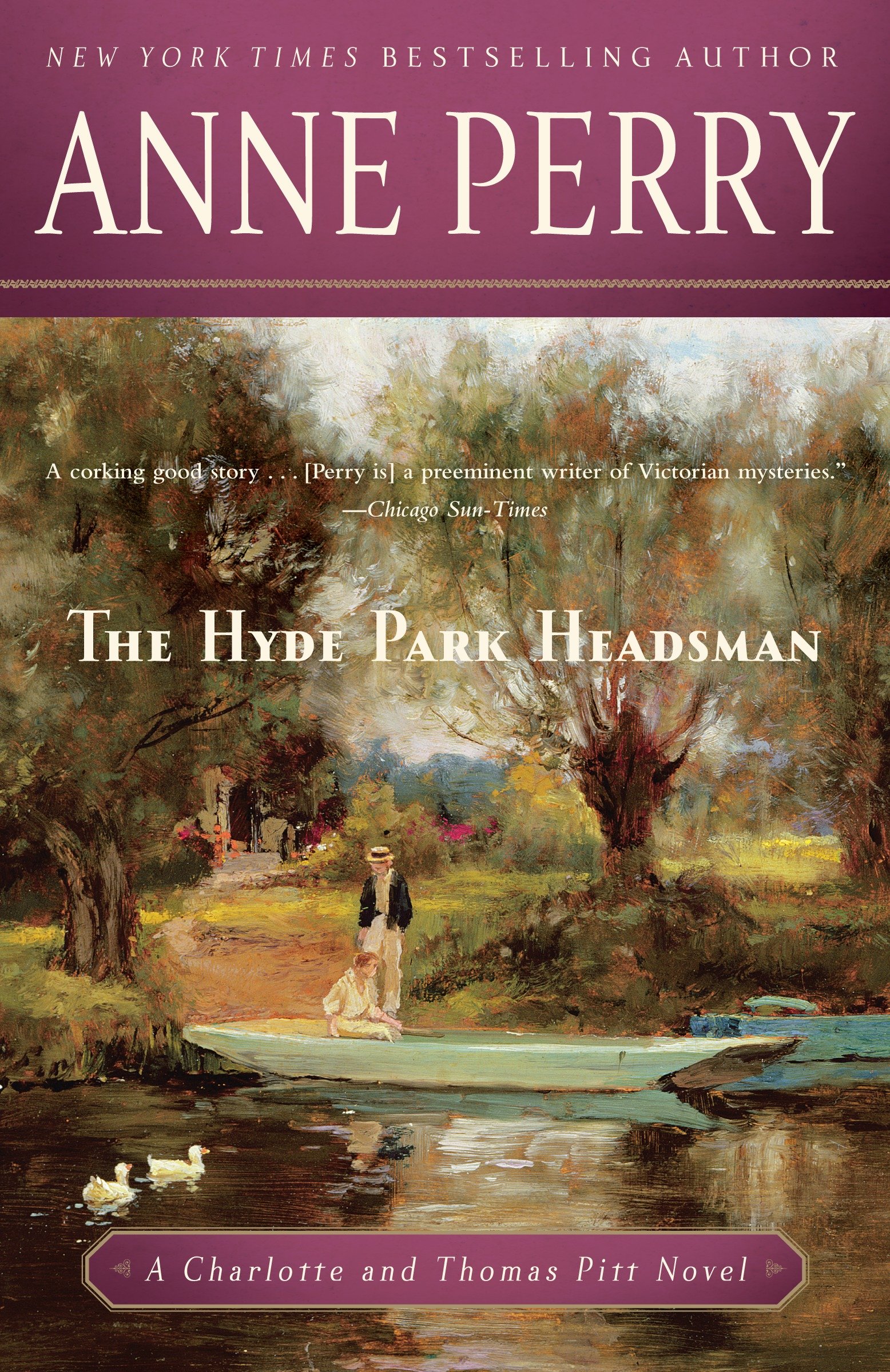 Cover image for The Hyde Park Headsman [electronic resource] : A Charlotte and Thomas Pitt Novel