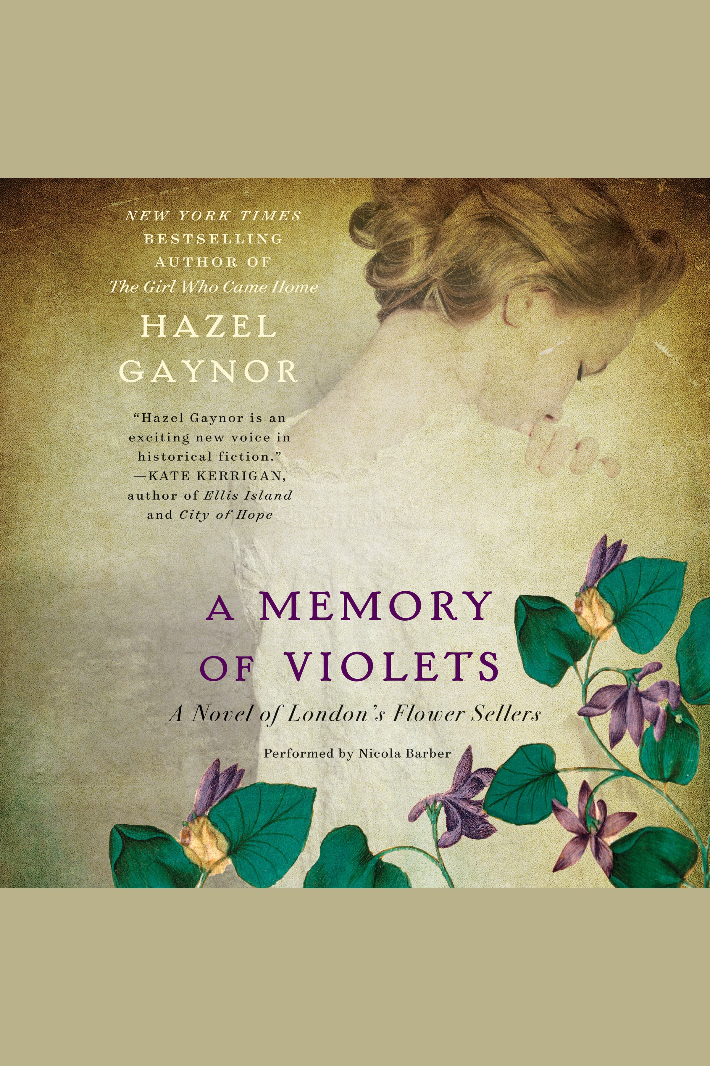 Image de couverture de Memory of Violets, A [electronic resource] : A Novel of London's Flower Sellers