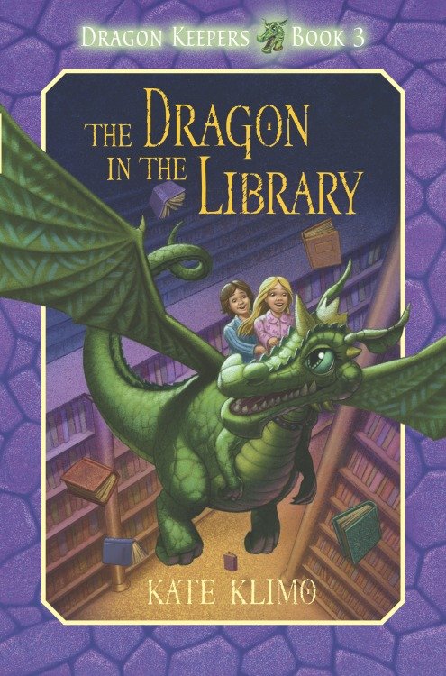 The Dragon in the library cover image