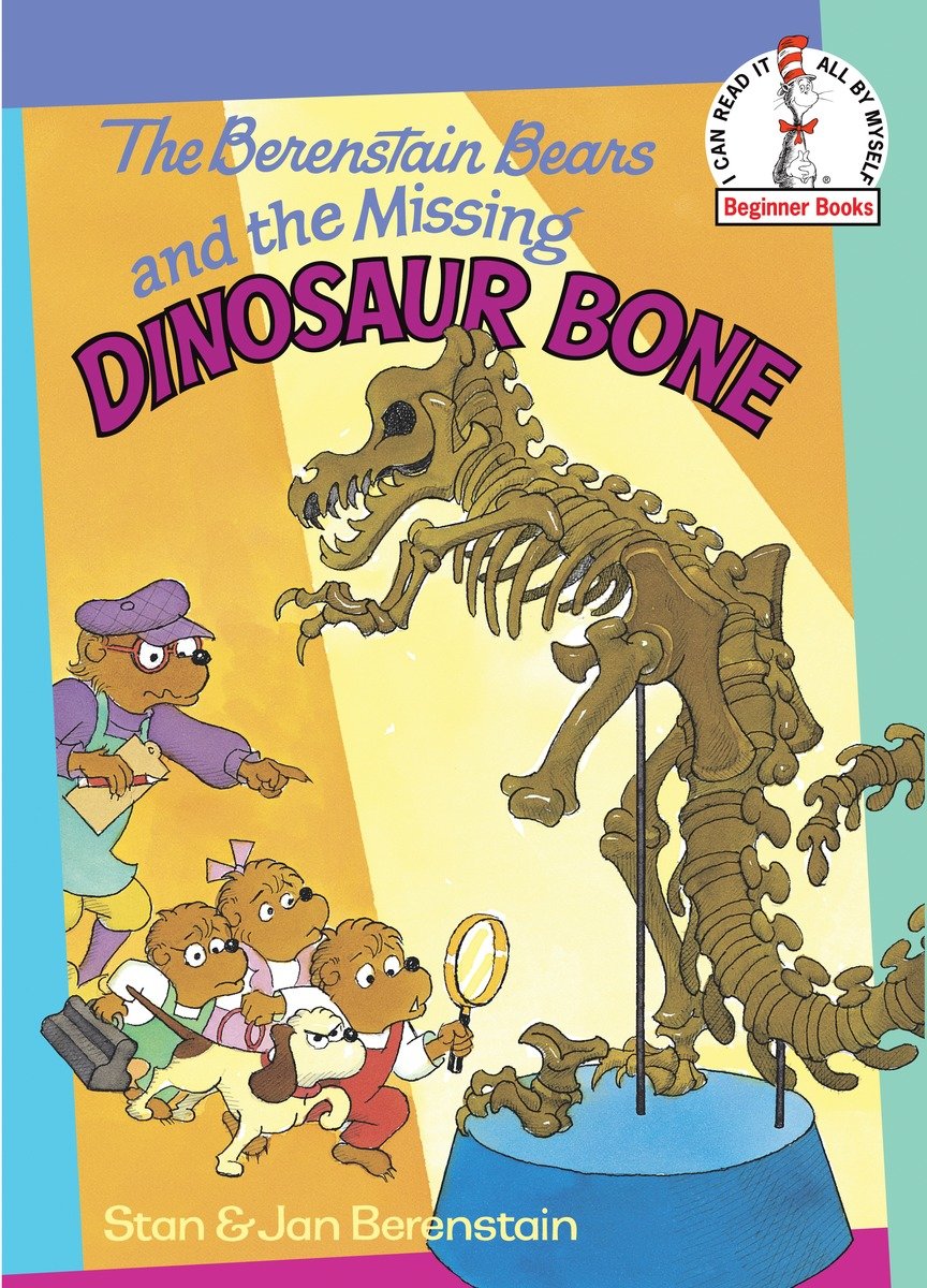 The Berenstain Bears and the missing dinosaur bone cover image