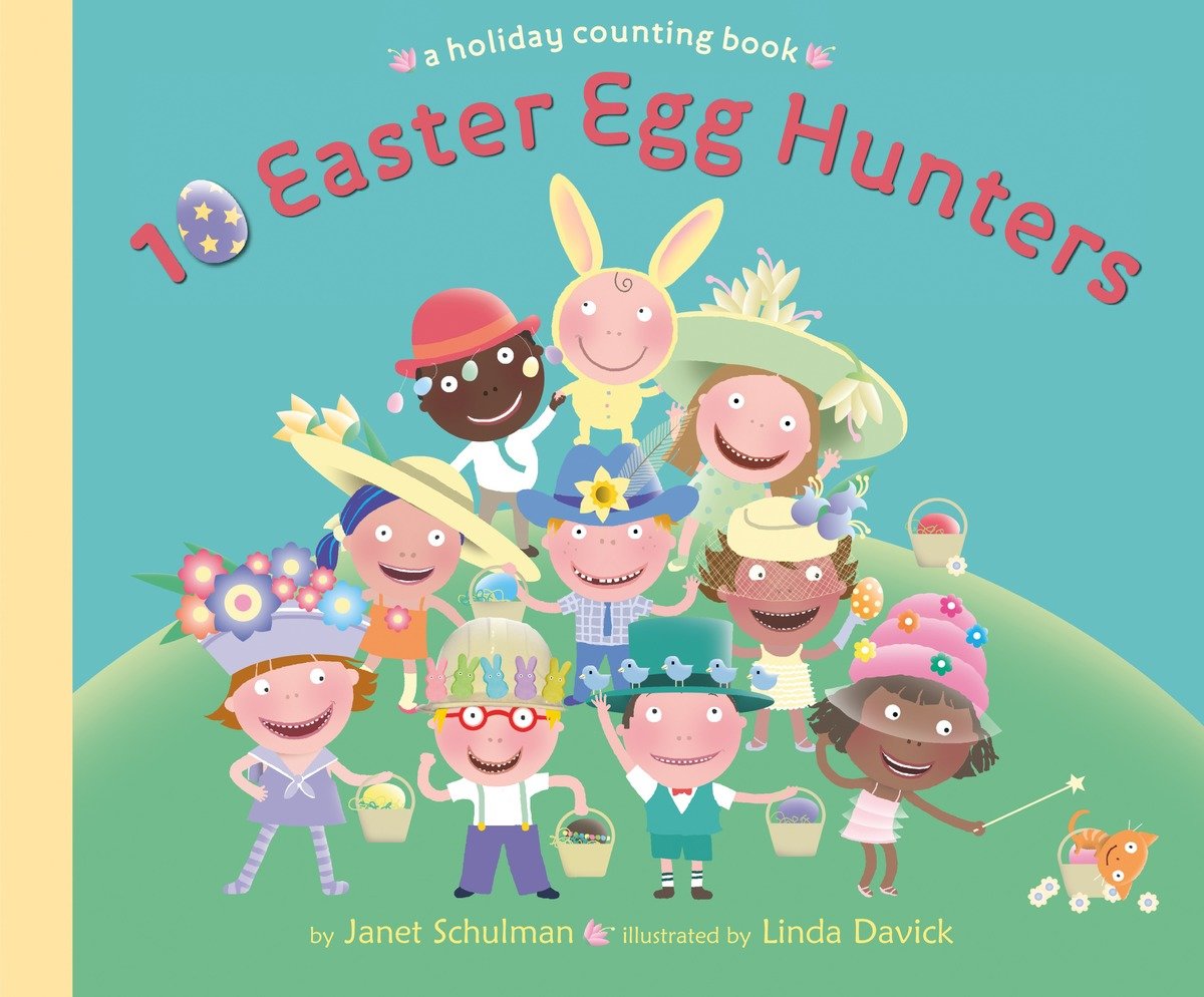 10 Easter egg hunters a holiday counting book cover image