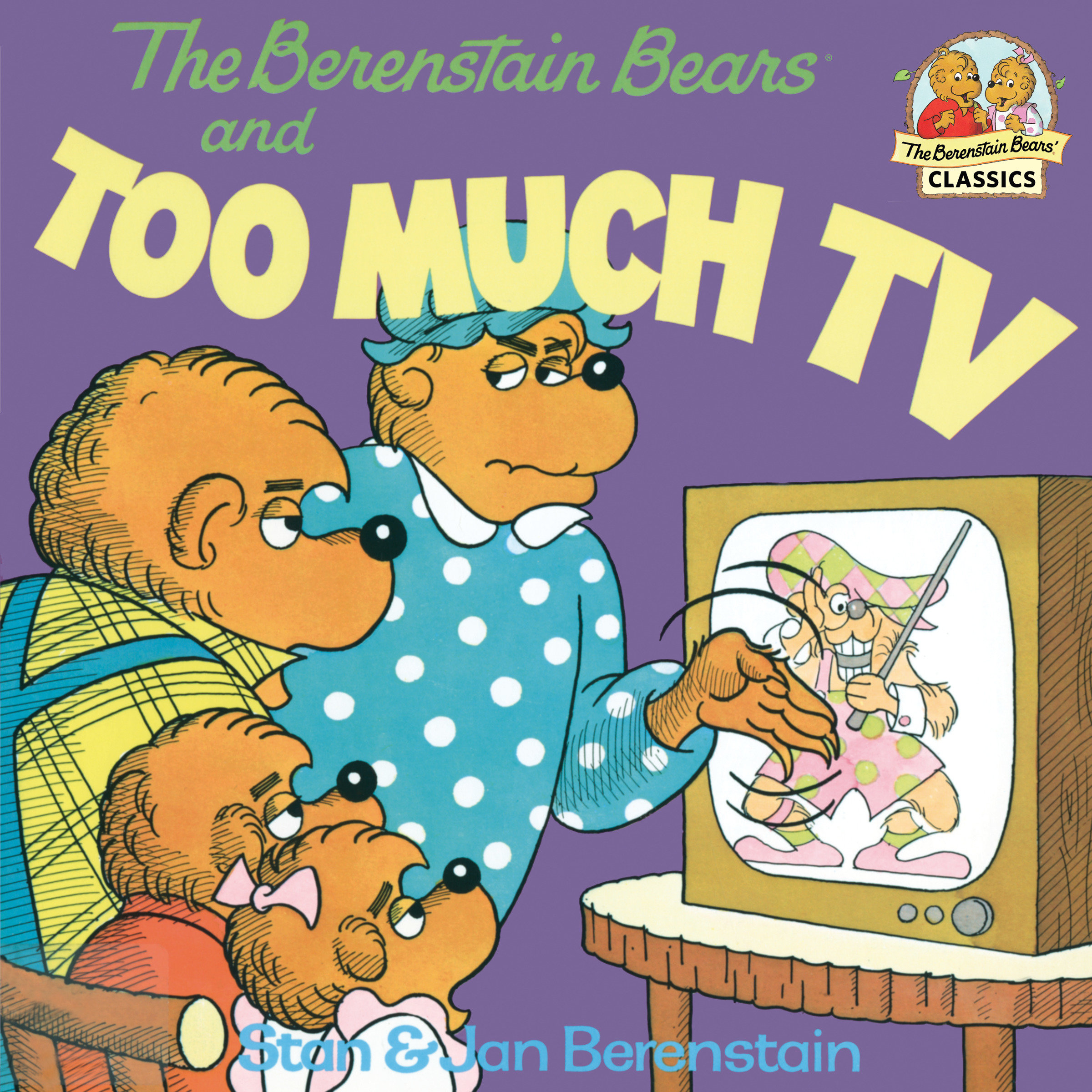 The Berenstain Bears and too much TV cover image