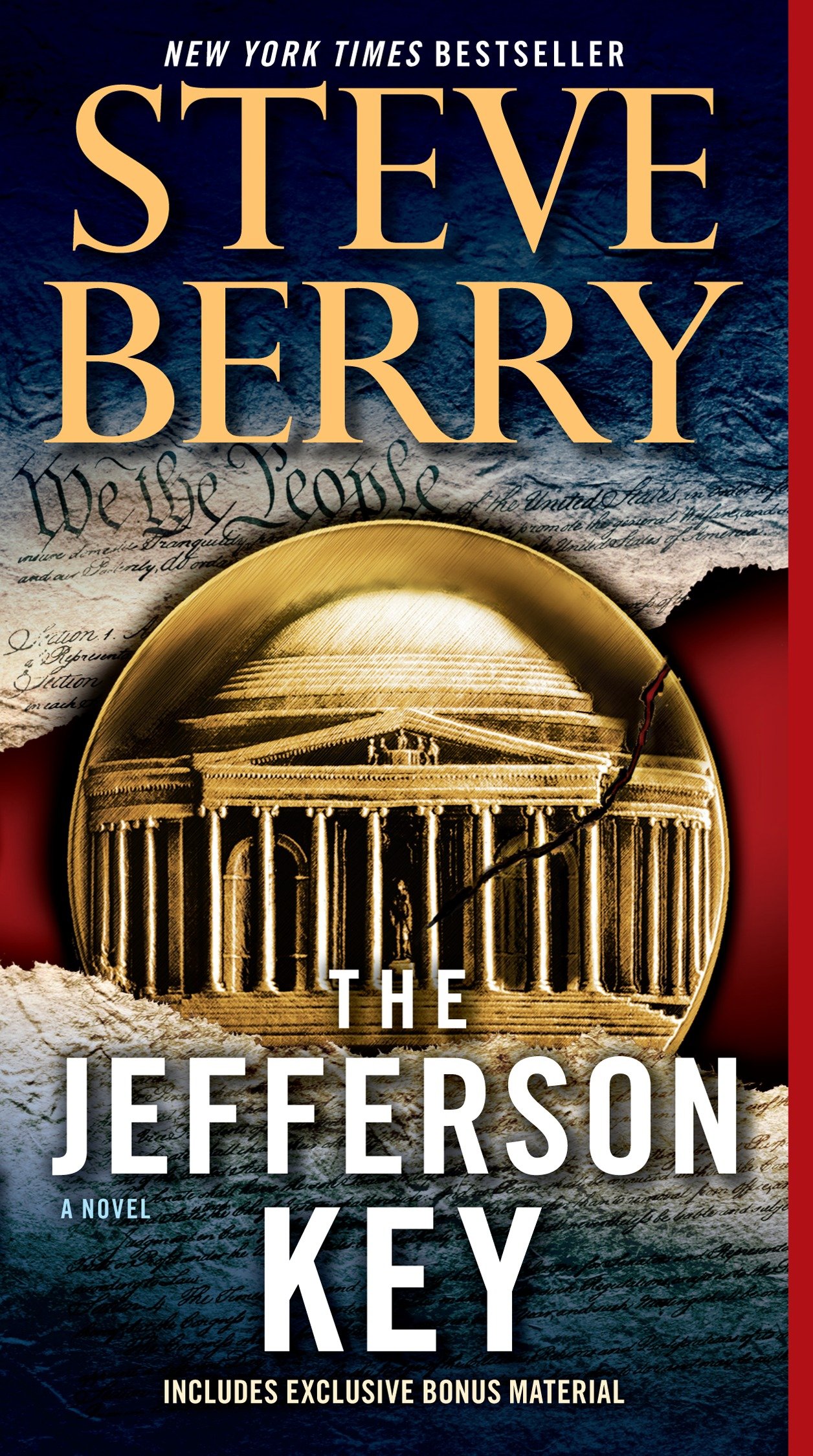 Cover image for The Jefferson Key (with bonus short story The Devil's Gold) [electronic resource] : A Novel