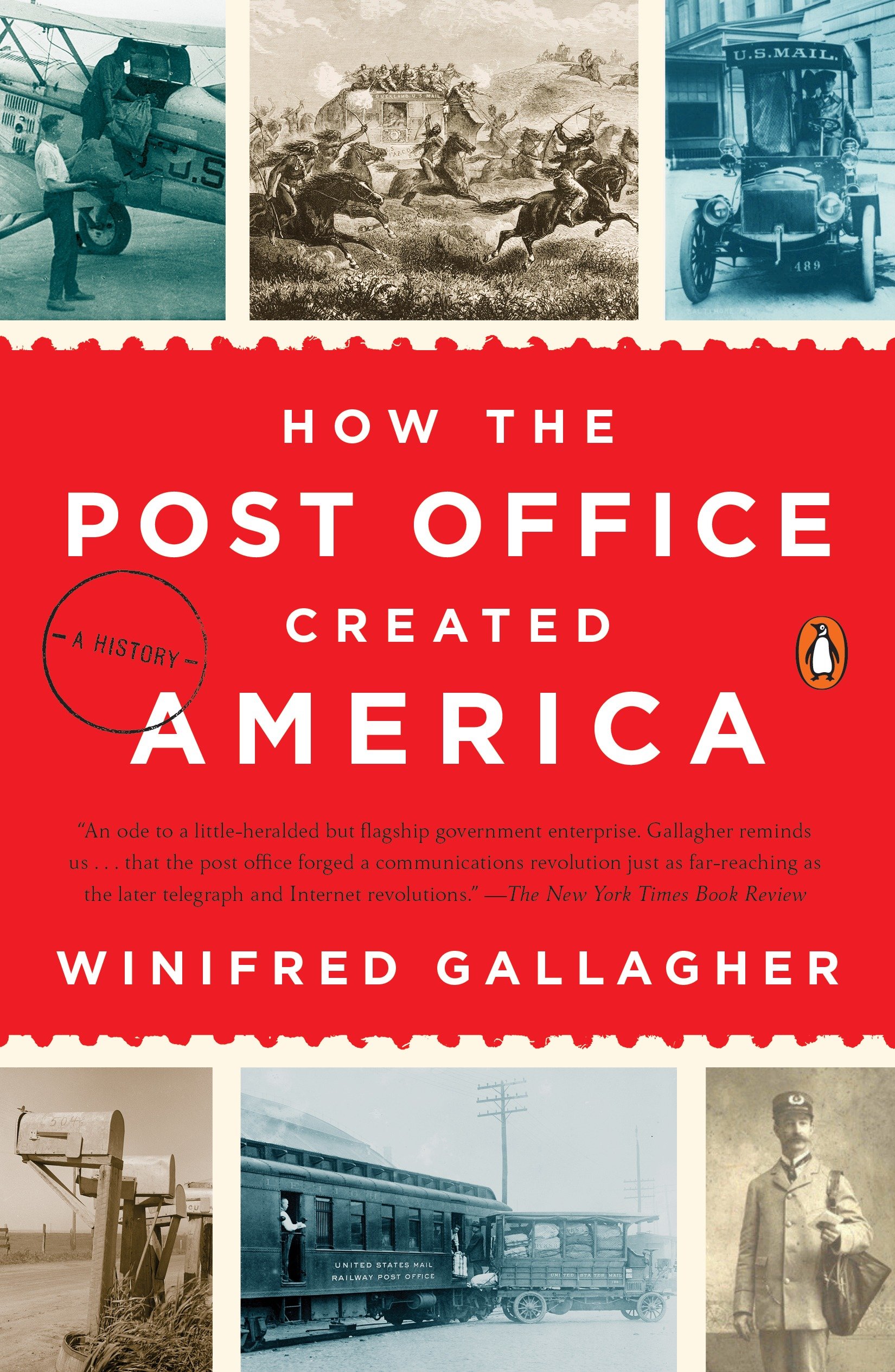 Imagen de portada para How the Post Office Created America [electronic resource] : A History