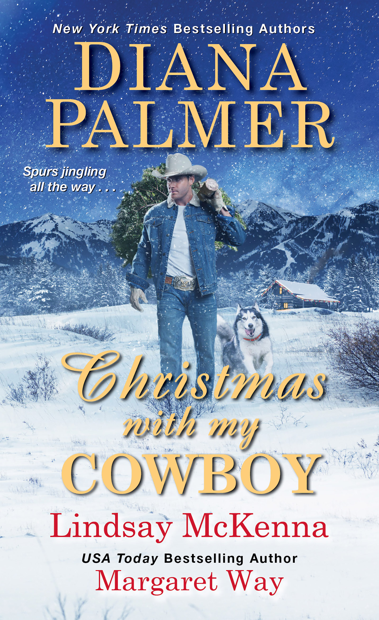 Christmas with my cowboy cover image