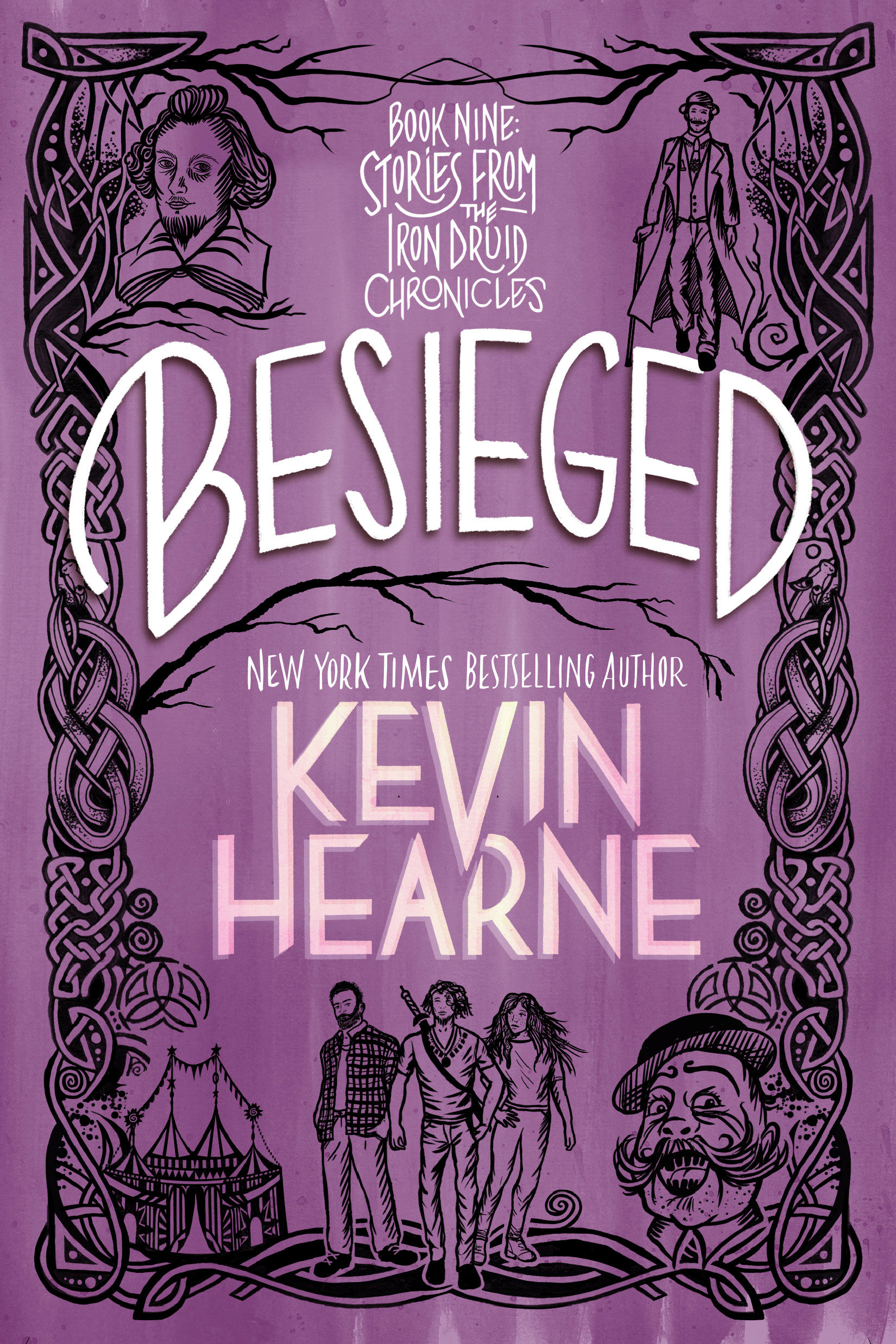 Cover image for Besieged [electronic resource] : Book Nine: Stories from The Iron Druid Chronicles