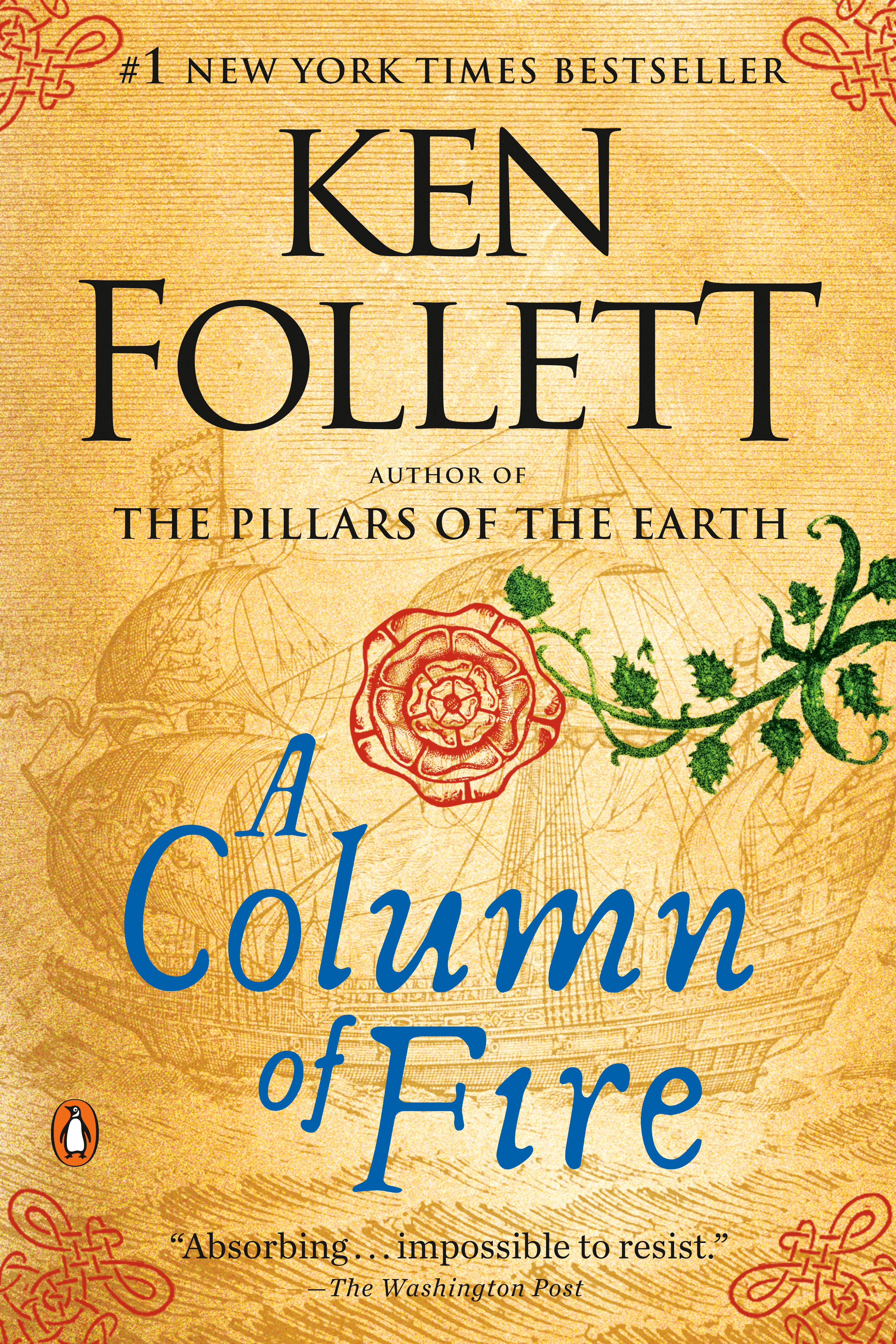 A column of fire cover image