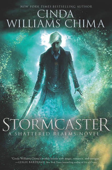 Stormcaster a shattered realms novel cover image