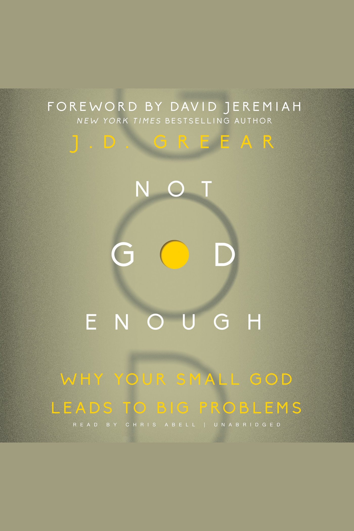 Not God Enough Why Your Small God Leads to Big Problems cover image
